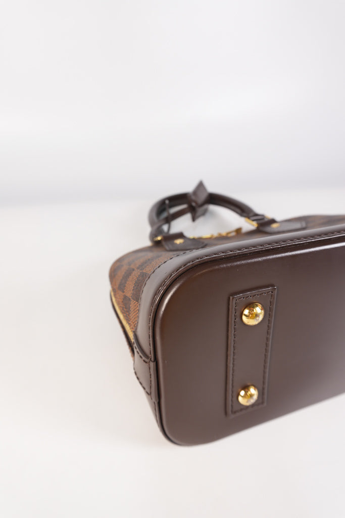 Alma BB in Damier Ebene Canvas (Date Code: AA4107) | Purse Maison Luxury Bags Shop