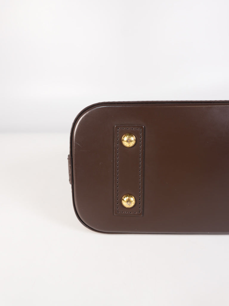 Alma BB in Damier Ebene Canvas (Date Code: AA4107) | Purse Maison Luxury Bags Shop