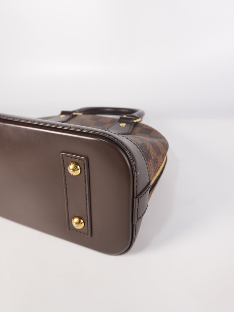 Alma BB in Damier Ebene Canvas (Date Code: AA4107) | Purse Maison Luxury Bags Shop