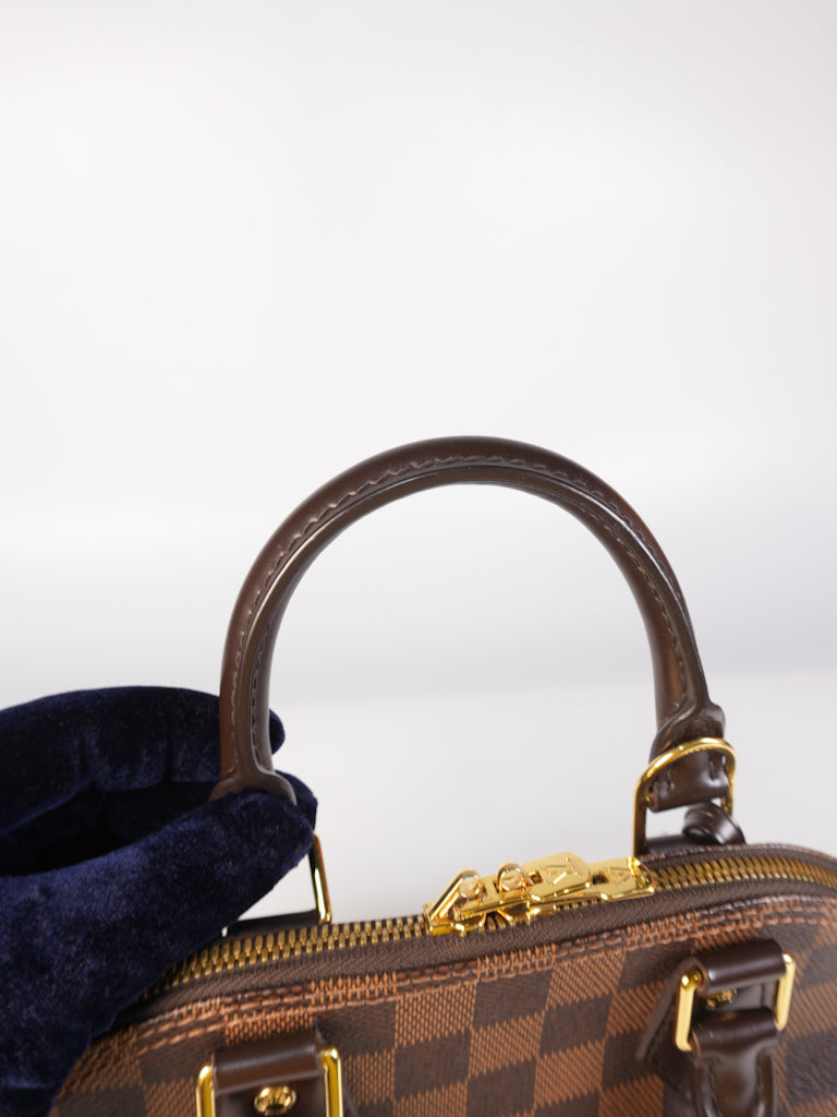 Alma BB in Damier Ebene Canvas (Date Code: AA4107) | Purse Maison Luxury Bags Shop