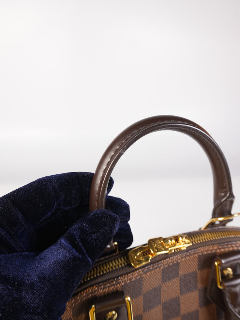 Alma BB in Damier Ebene Canvas (Date Code: AA4107) | Purse Maison Luxury Bags Shop