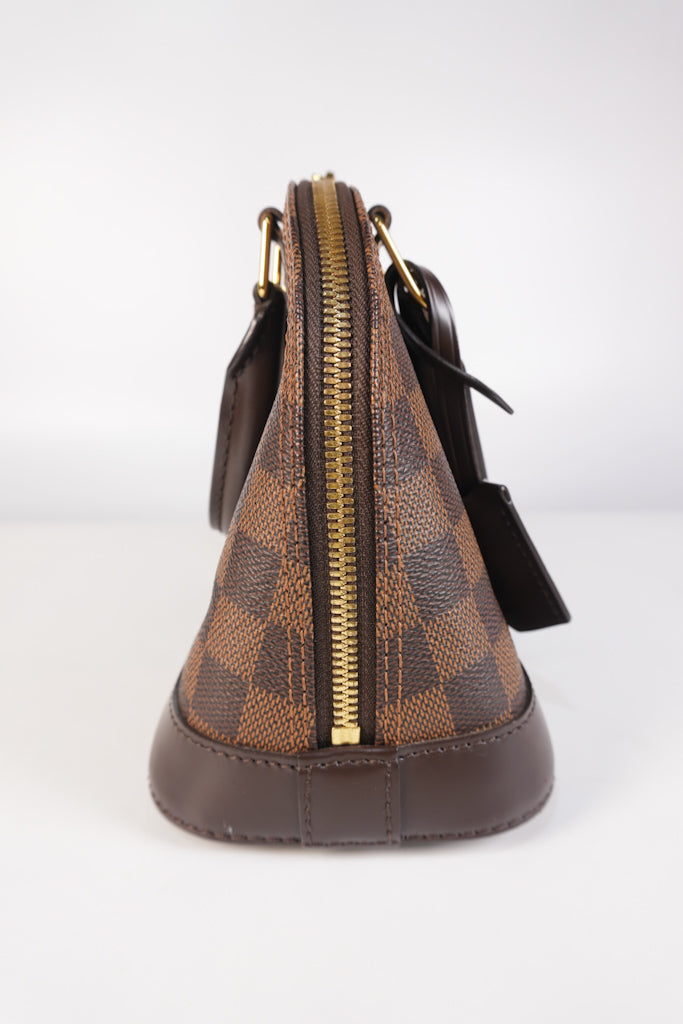 Alma BB in Damier Ebene Canvas (Date Code: AA4107) | Purse Maison Luxury Bags Shop