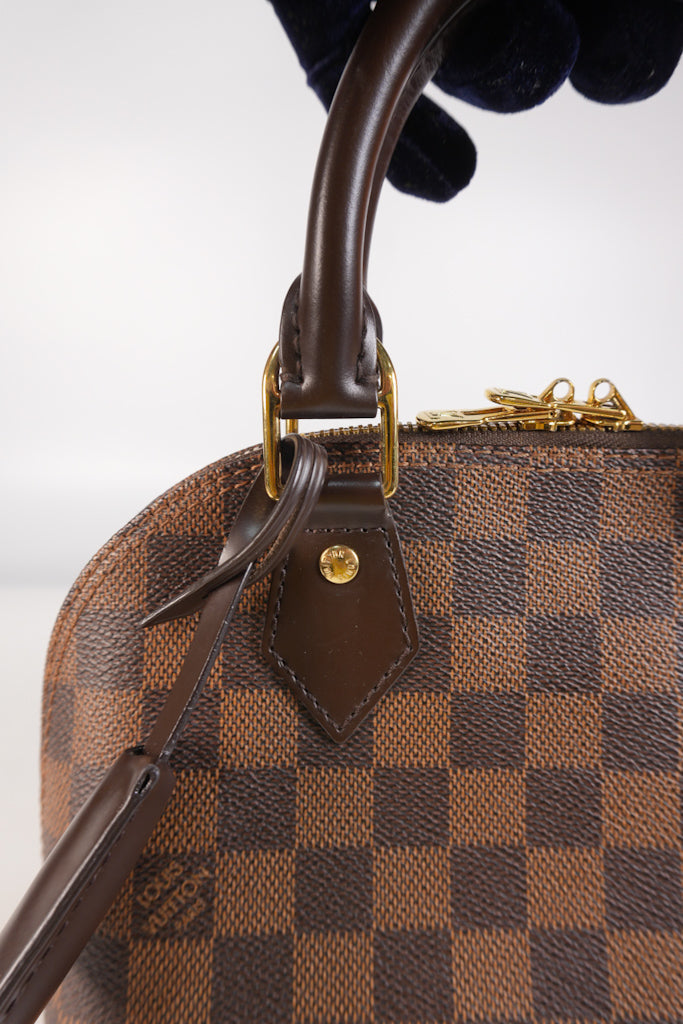 Alma BB in Damier Ebene Canvas (Date Code: AA4107) | Purse Maison Luxury Bags Shop
