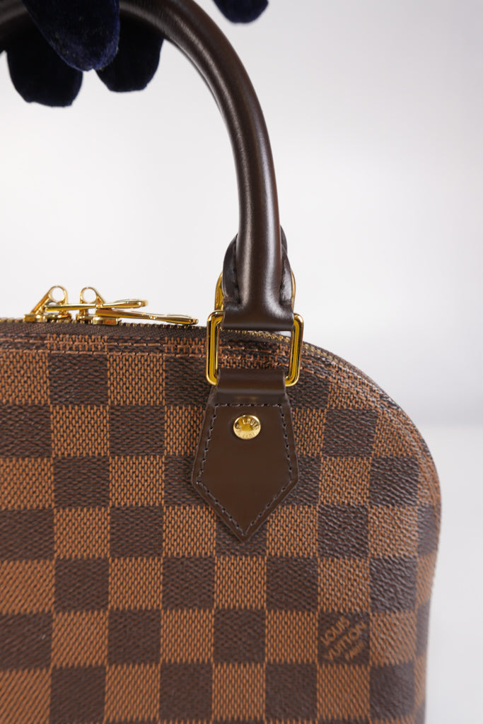 Alma BB in Damier Ebene Canvas (Date Code: AA4107) | Purse Maison Luxury Bags Shop