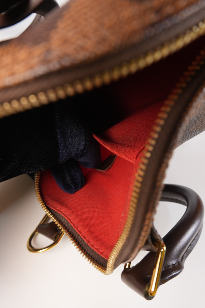 Alma BB in Damier Ebene Canvas (Date Code: AA4107) | Purse Maison Luxury Bags Shop