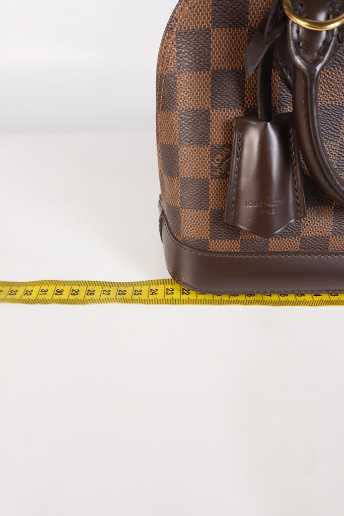 Alma BB in Damier Ebene Canvas (Date Code: AA4107) | Purse Maison Luxury Bags Shop