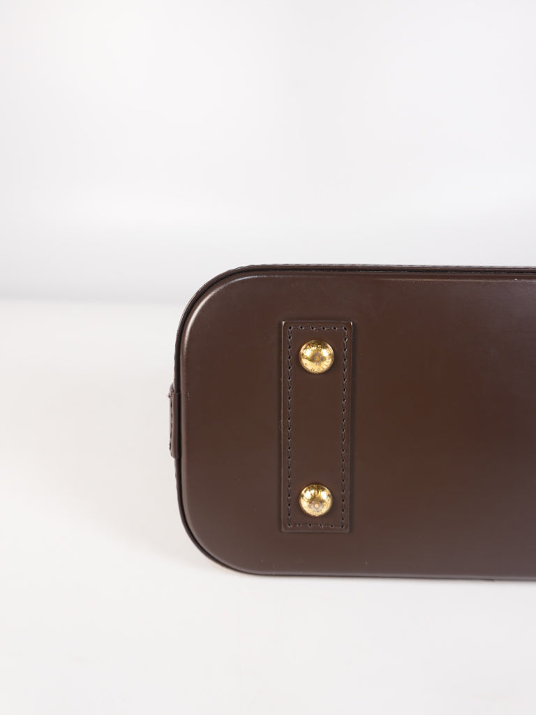 Alma BB in Damier Ebene Canvas (Date Code: AA4107) | Purse Maison Luxury Bags Shop