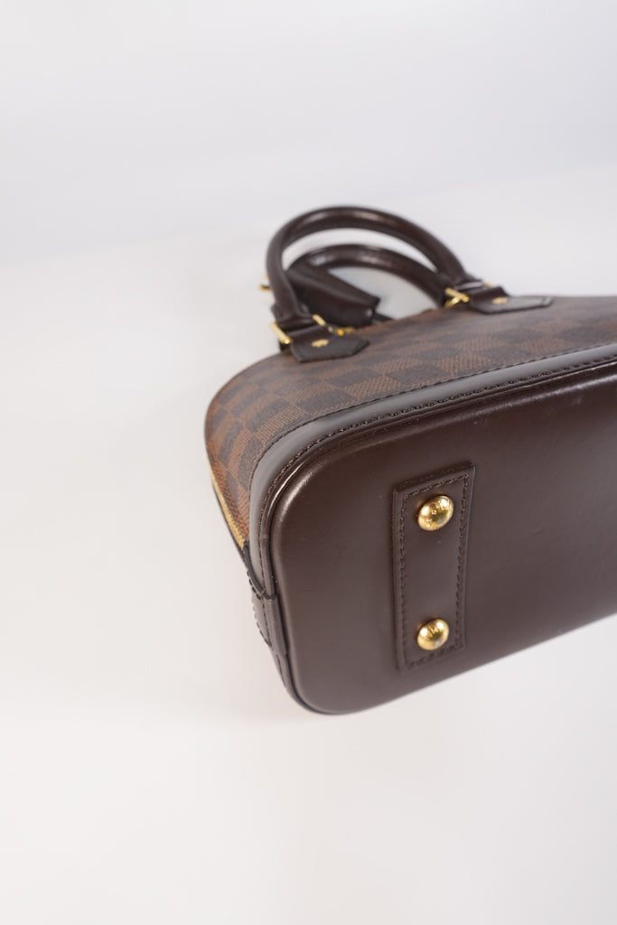 Alma BB in Damier Ebene Canvas (Date Code: AR0147) | Purse Maison Luxury Bags Shop