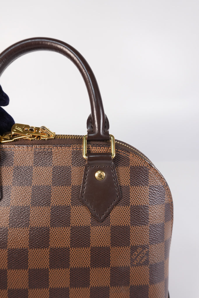 Alma BB in Damier Ebene Canvas (Date Code: AR0147) | Purse Maison Luxury Bags Shop