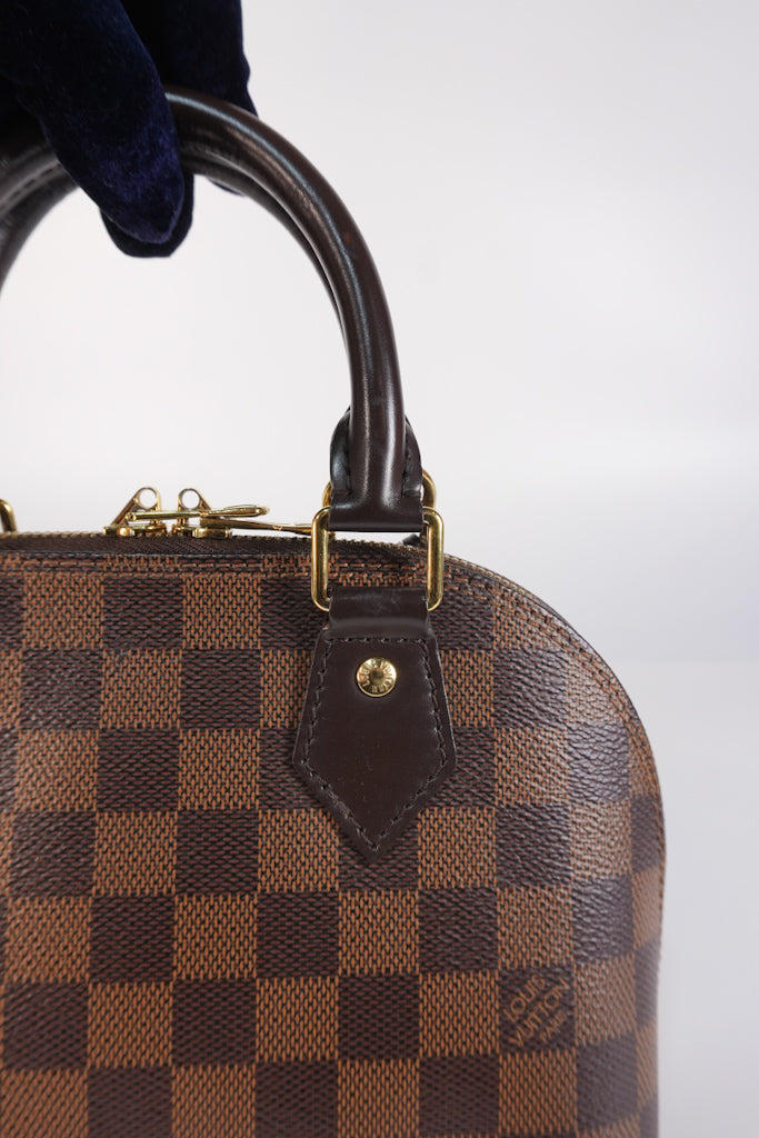 Alma BB in Damier Ebene Canvas (Date Code: AR0147) | Purse Maison Luxury Bags Shop