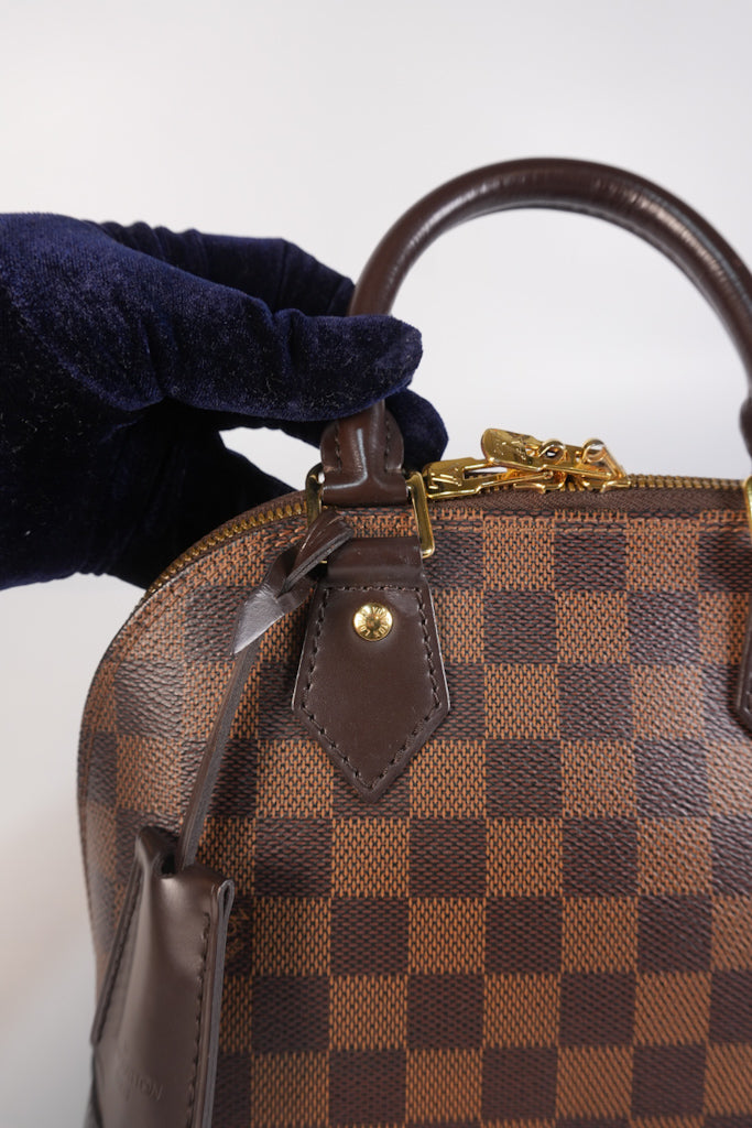 Alma BB in Damier Ebene Canvas (Date Code: AR0147) | Purse Maison Luxury Bags Shop
