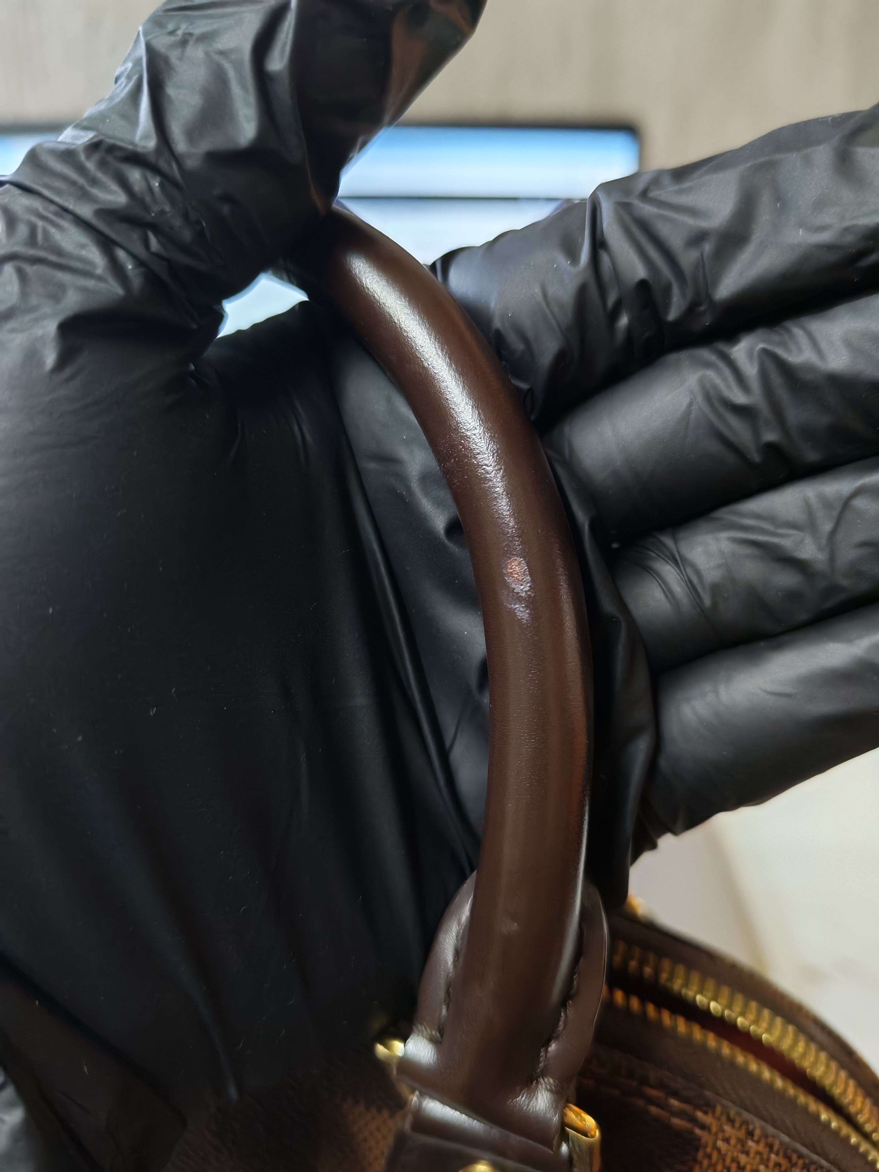 Alma BB in Damier Ebene Canvas (Date Code: AR0147) | Purse Maison Luxury Bags Shop