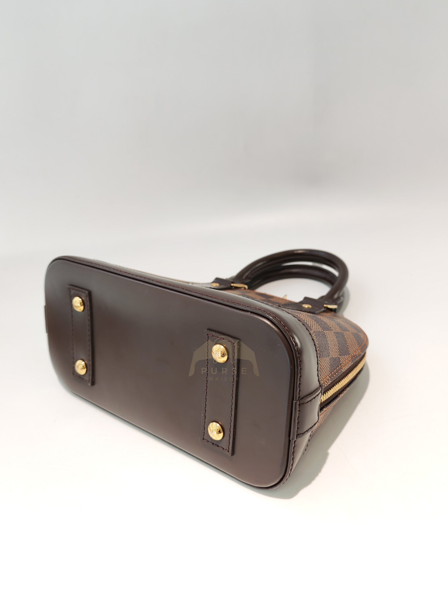 Alma BB in Damier Ebene Canvas (Date code: AR4108) | Purse Maison Luxury Bags Shop