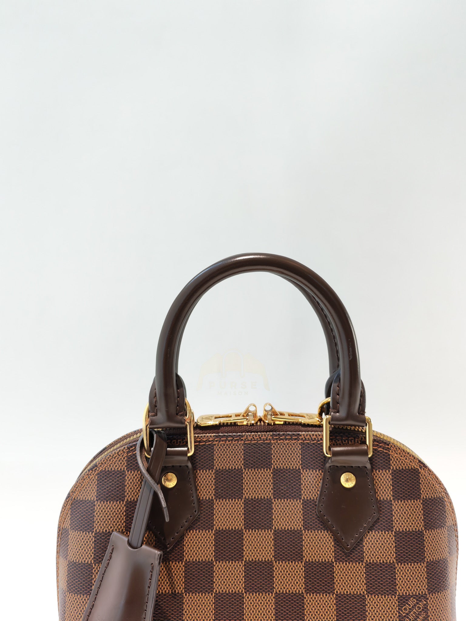 Alma BB in Damier Ebene Canvas (Date code: AR4108) | Purse Maison Luxury Bags Shop