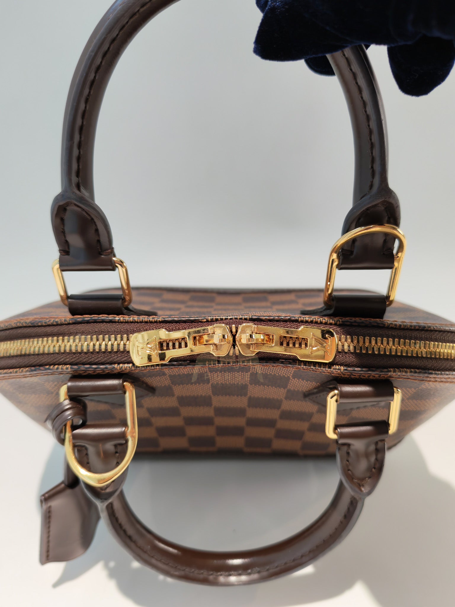 Alma BB in Damier Ebene Canvas (Date code: AR4108) | Purse Maison Luxury Bags Shop