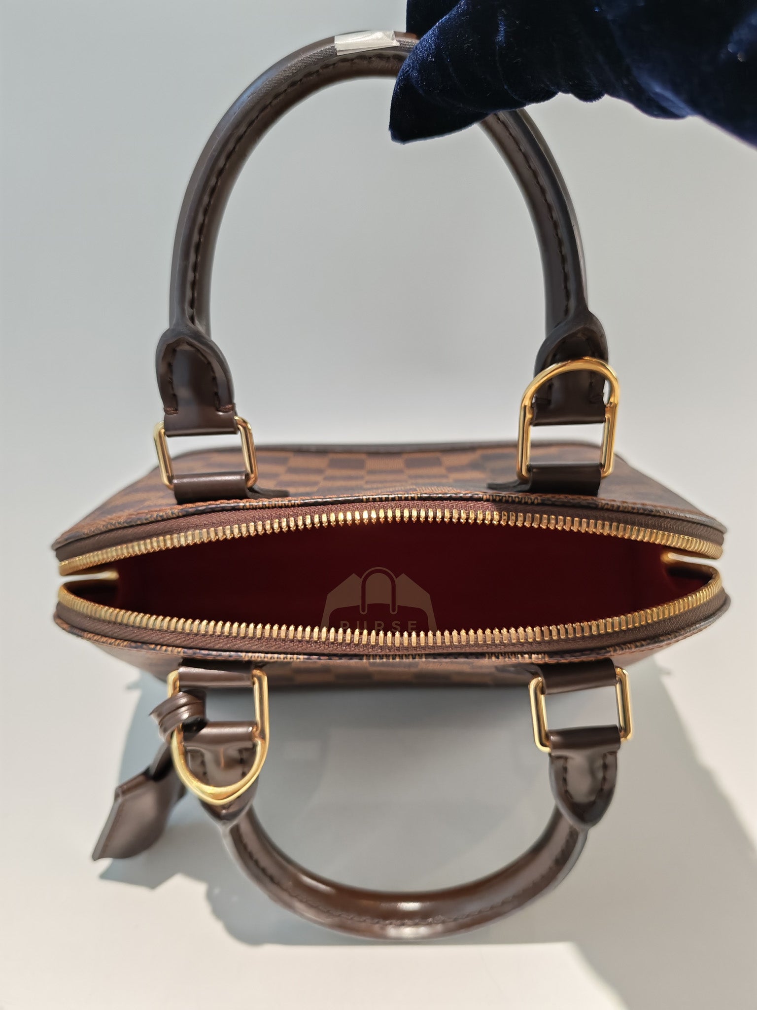 Alma BB in Damier Ebene Canvas (Date code: AR4108) | Purse Maison Luxury Bags Shop