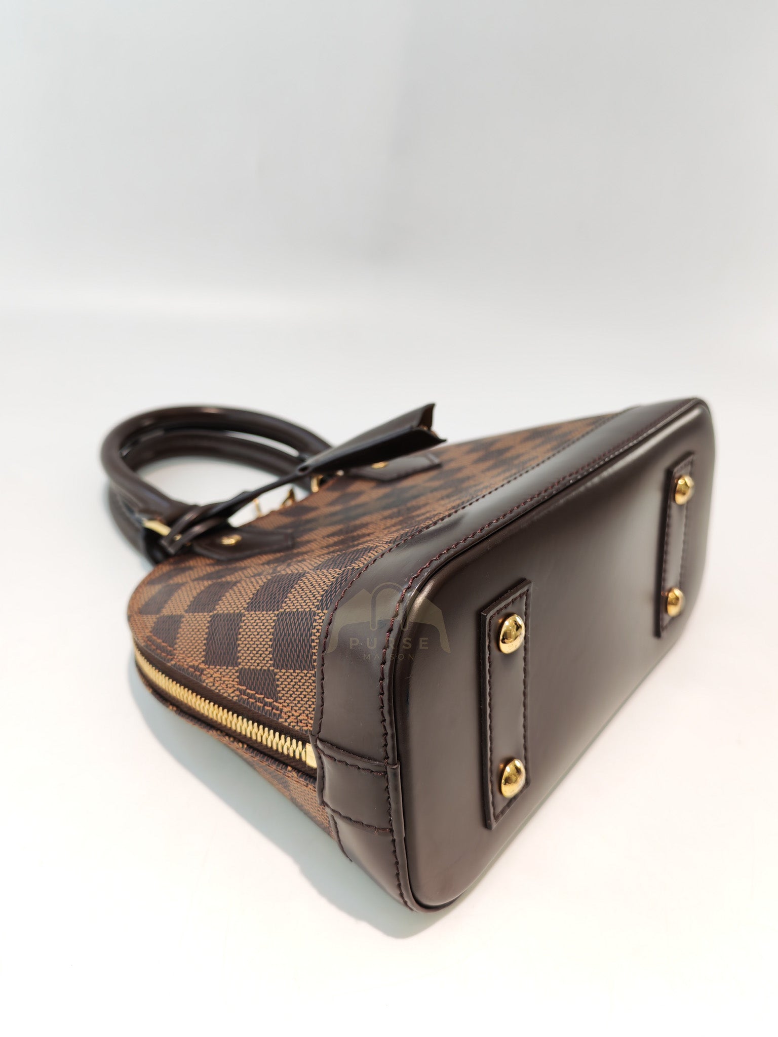 Alma BB in Damier Ebene Canvas (Date code: AR4108) | Purse Maison Luxury Bags Shop