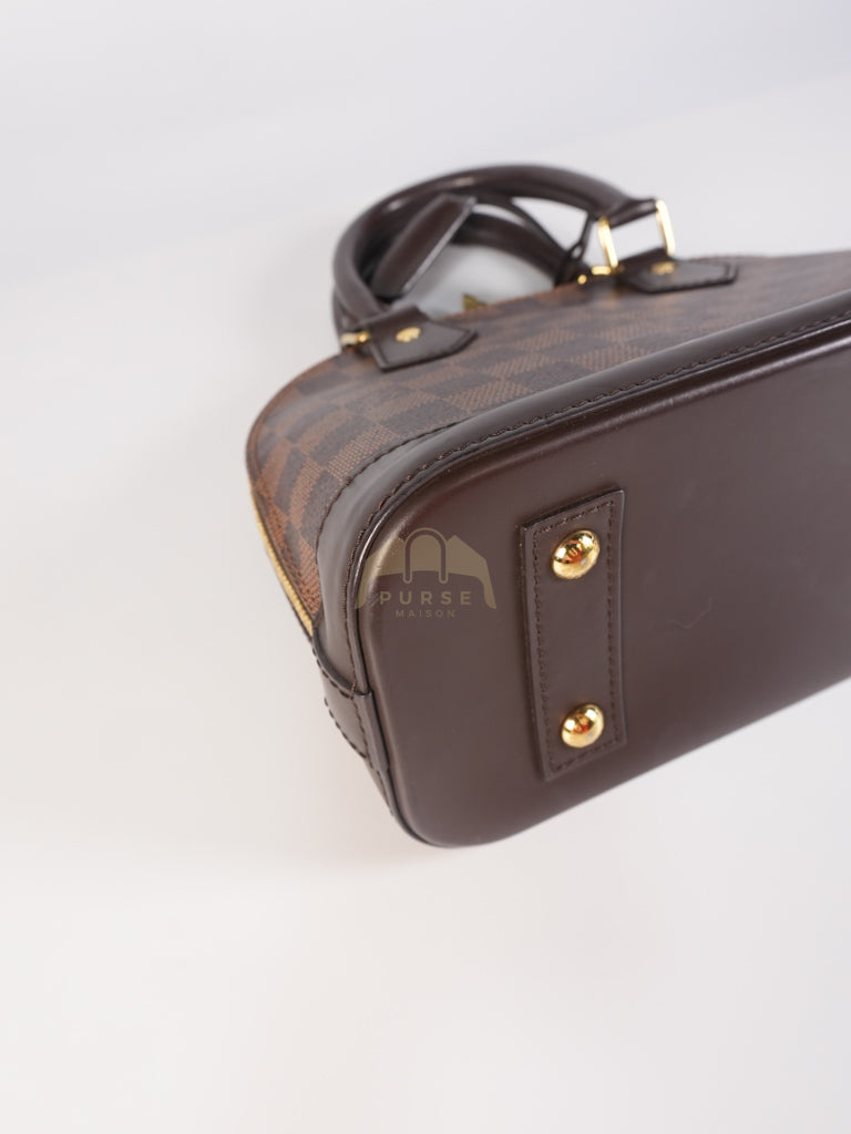 Alma BB in Damier Ebene Canvas (Date Code: CT2179) | Purse Maison Luxury Bags Shop