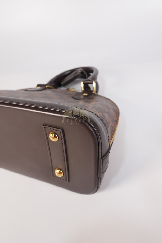 Alma BB in Damier Ebene Canvas (Date Code: CT2179) | Purse Maison Luxury Bags Shop