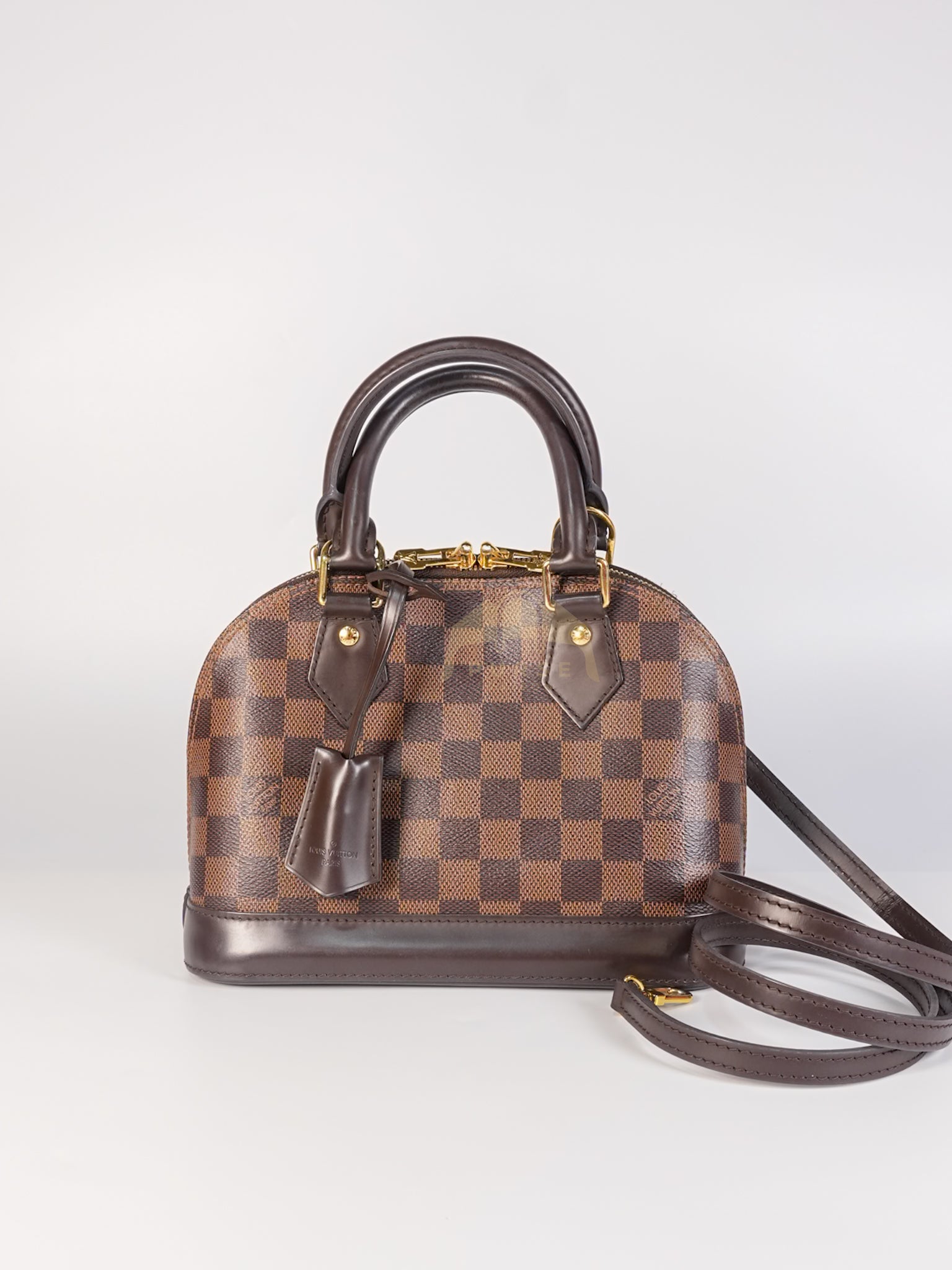 Alma BB in Damier Ebene Canvas (Date Code: CT2179) | Purse Maison Luxury Bags Shop