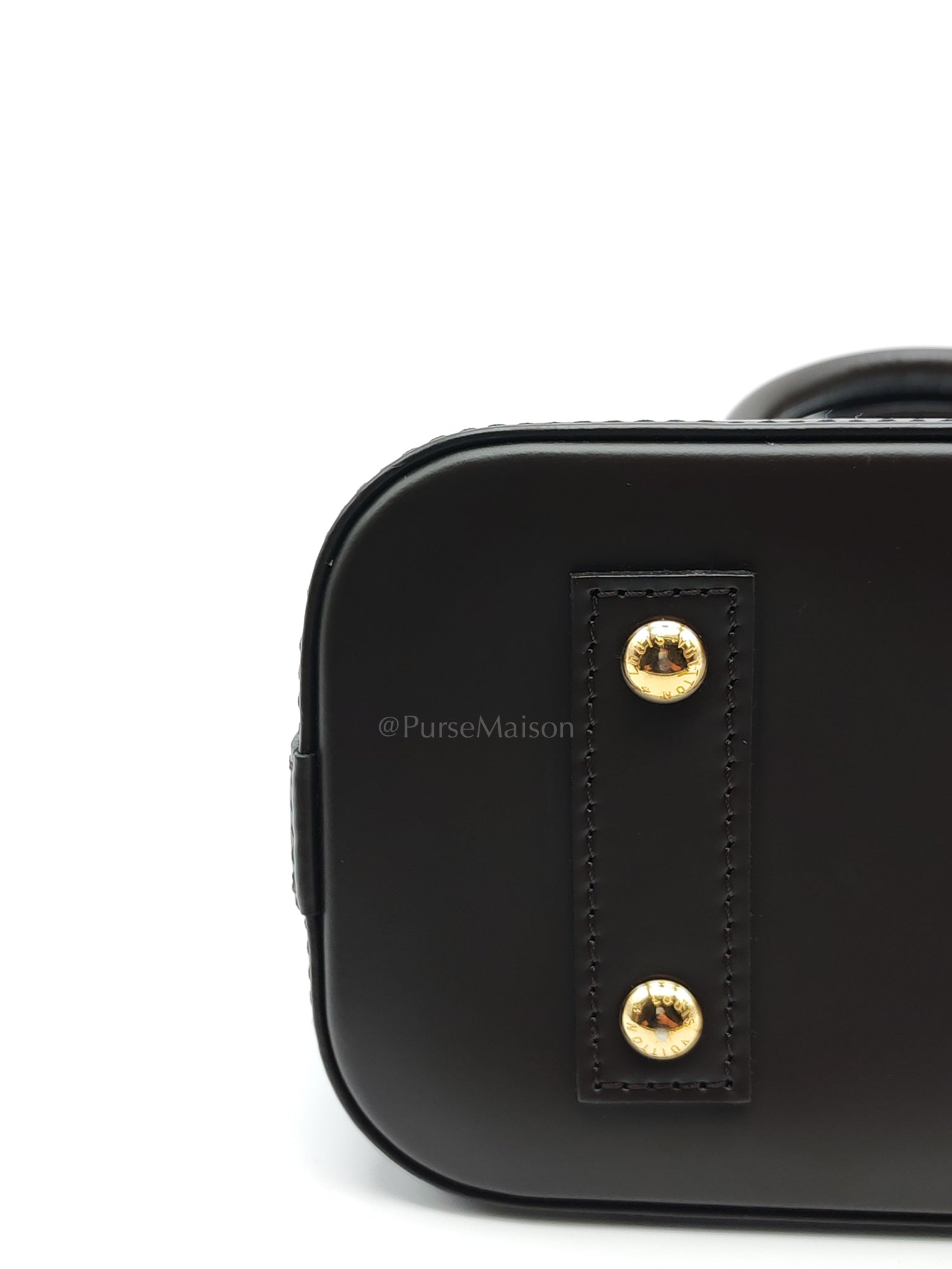 Alma BB in Damier Ebene Canvas (Microchip) | Purse Maison Luxury Bags Shop