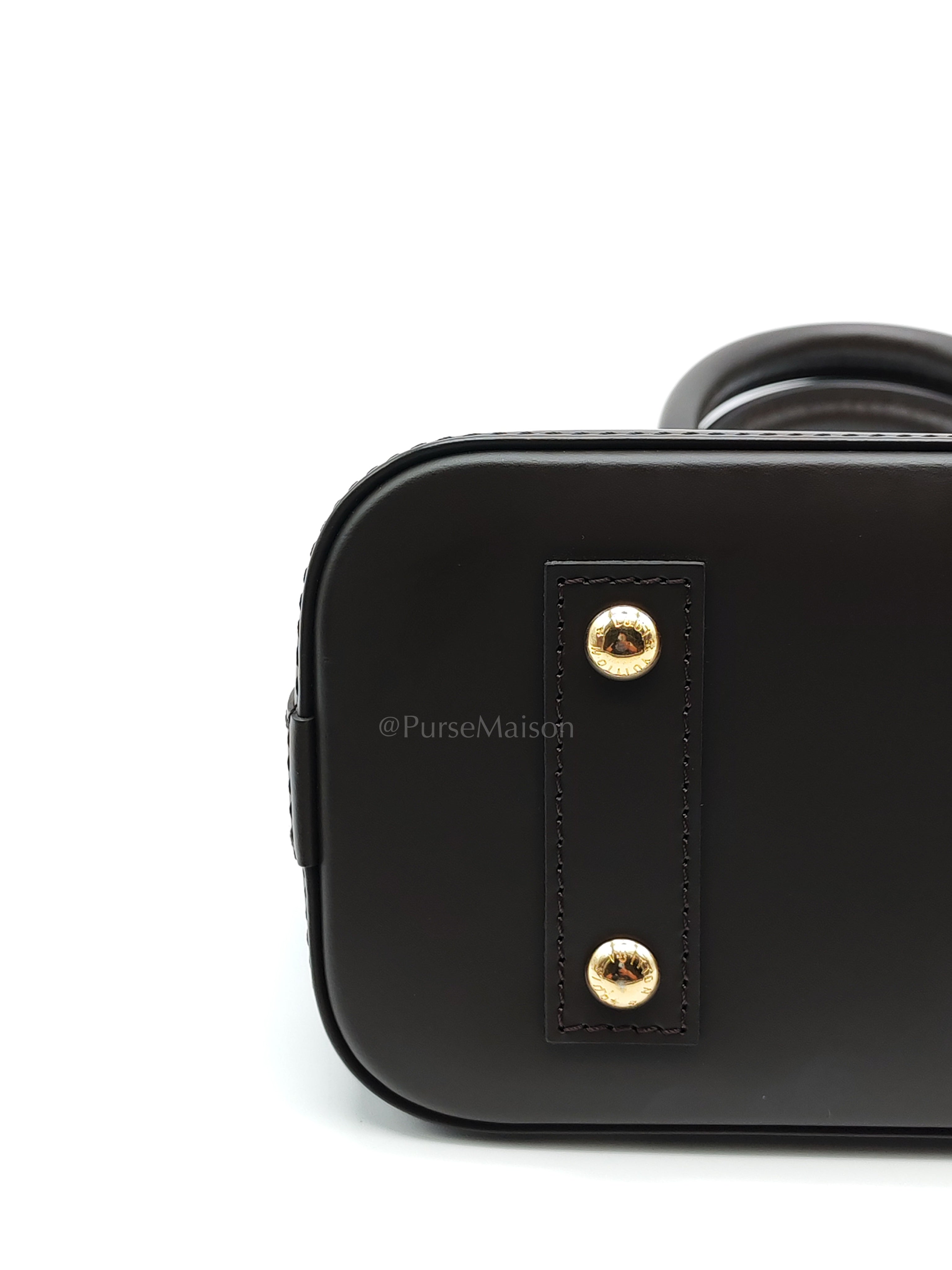 Alma BB in Damier Ebene Canvas (Microchip) | Purse Maison Luxury Bags Shop
