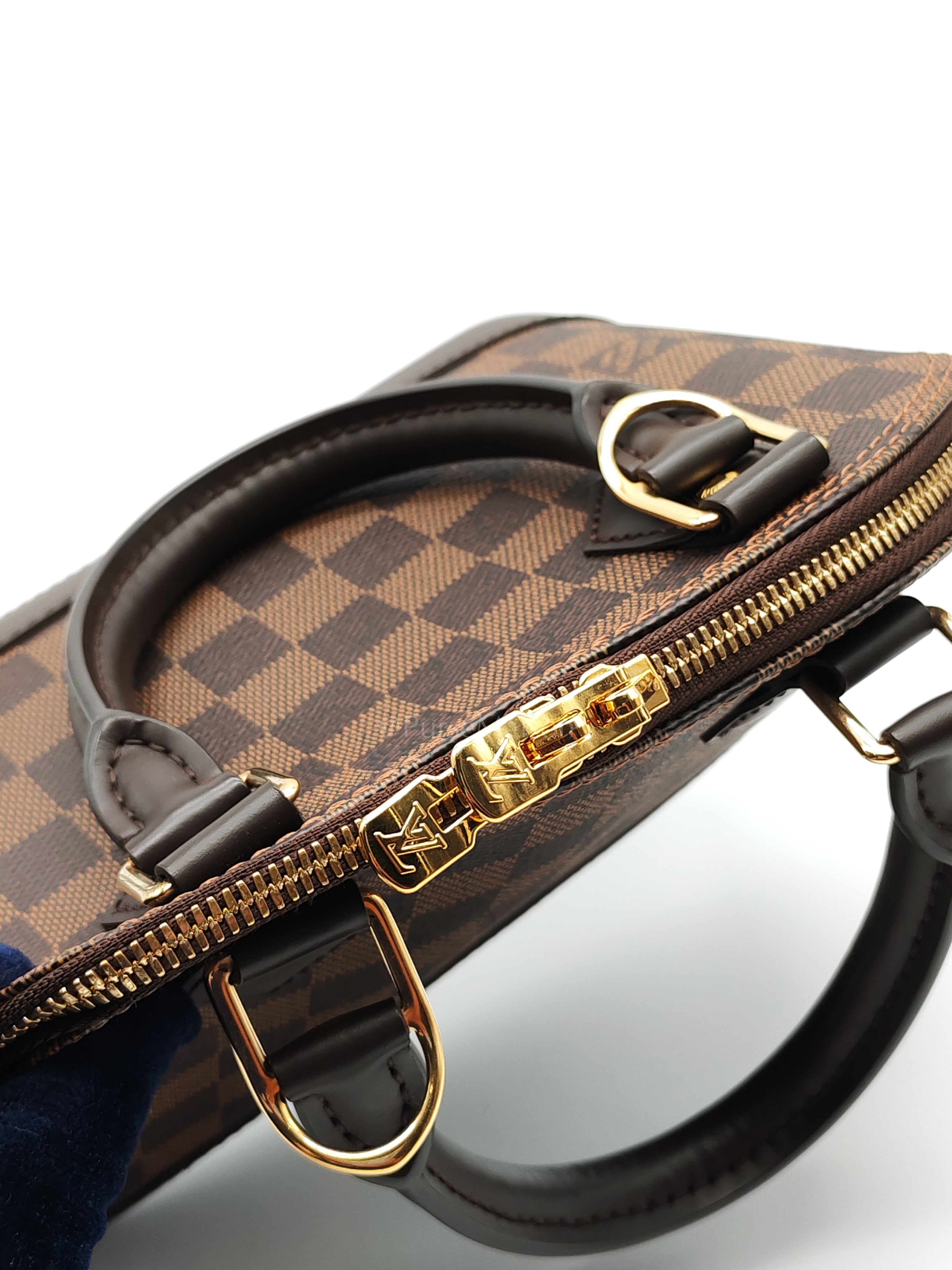Alma BB in Damier Ebene Canvas (Microchip) | Purse Maison Luxury Bags Shop