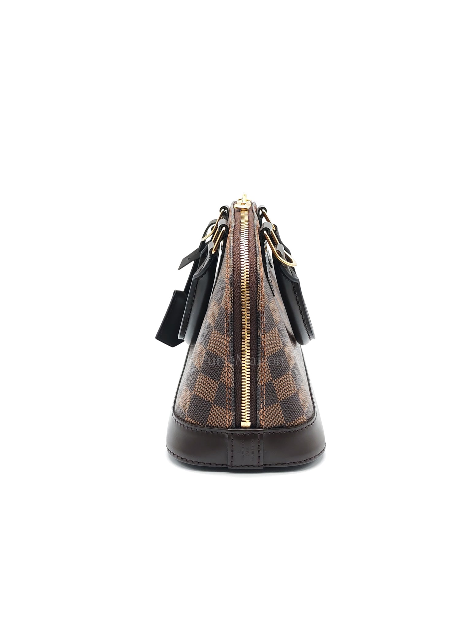 Alma BB in Damier Ebene Canvas (Microchip) | Purse Maison Luxury Bags Shop