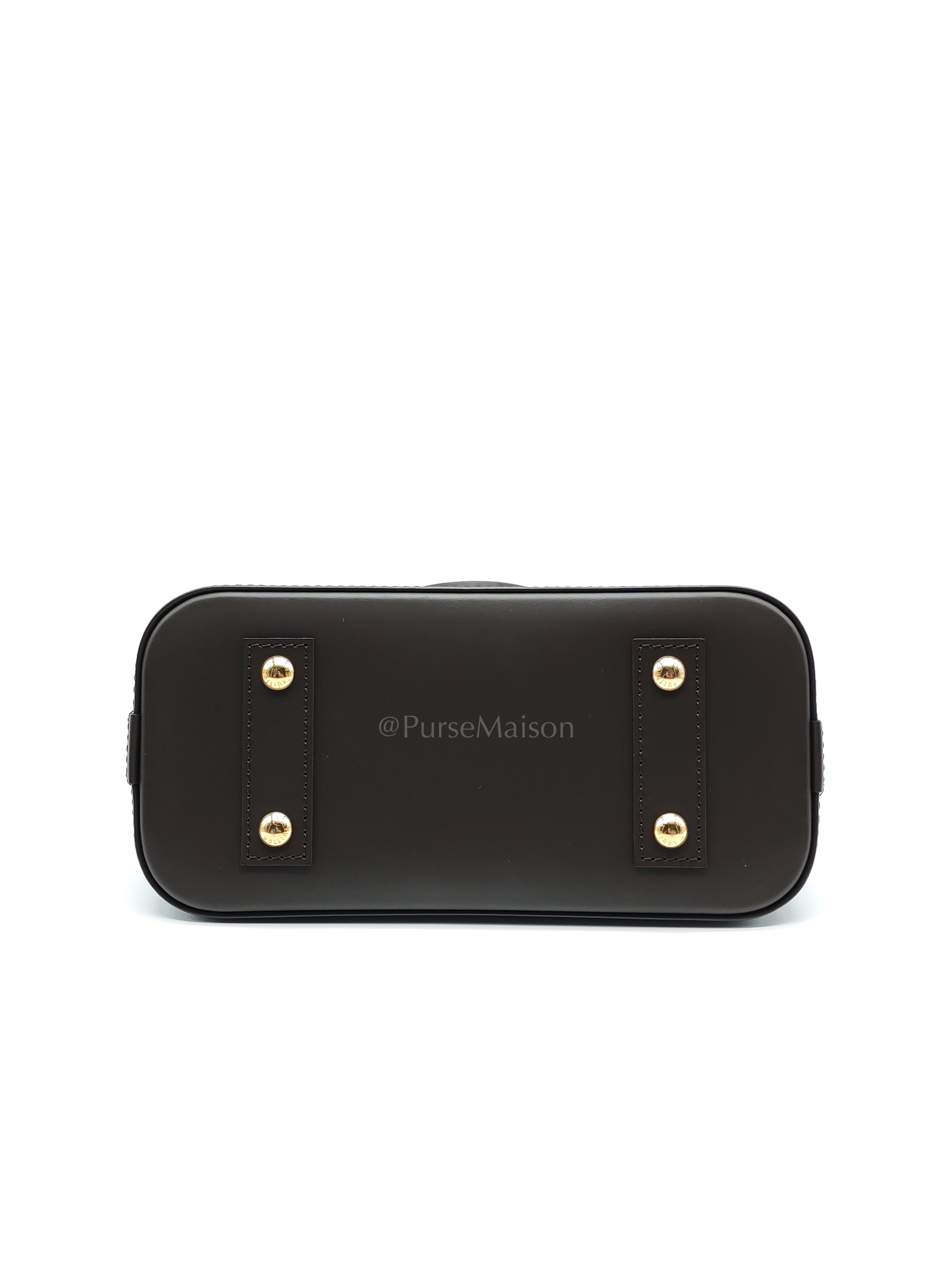 Alma BB in Damier Ebene Canvas (Microchip) | Purse Maison Luxury Bags Shop