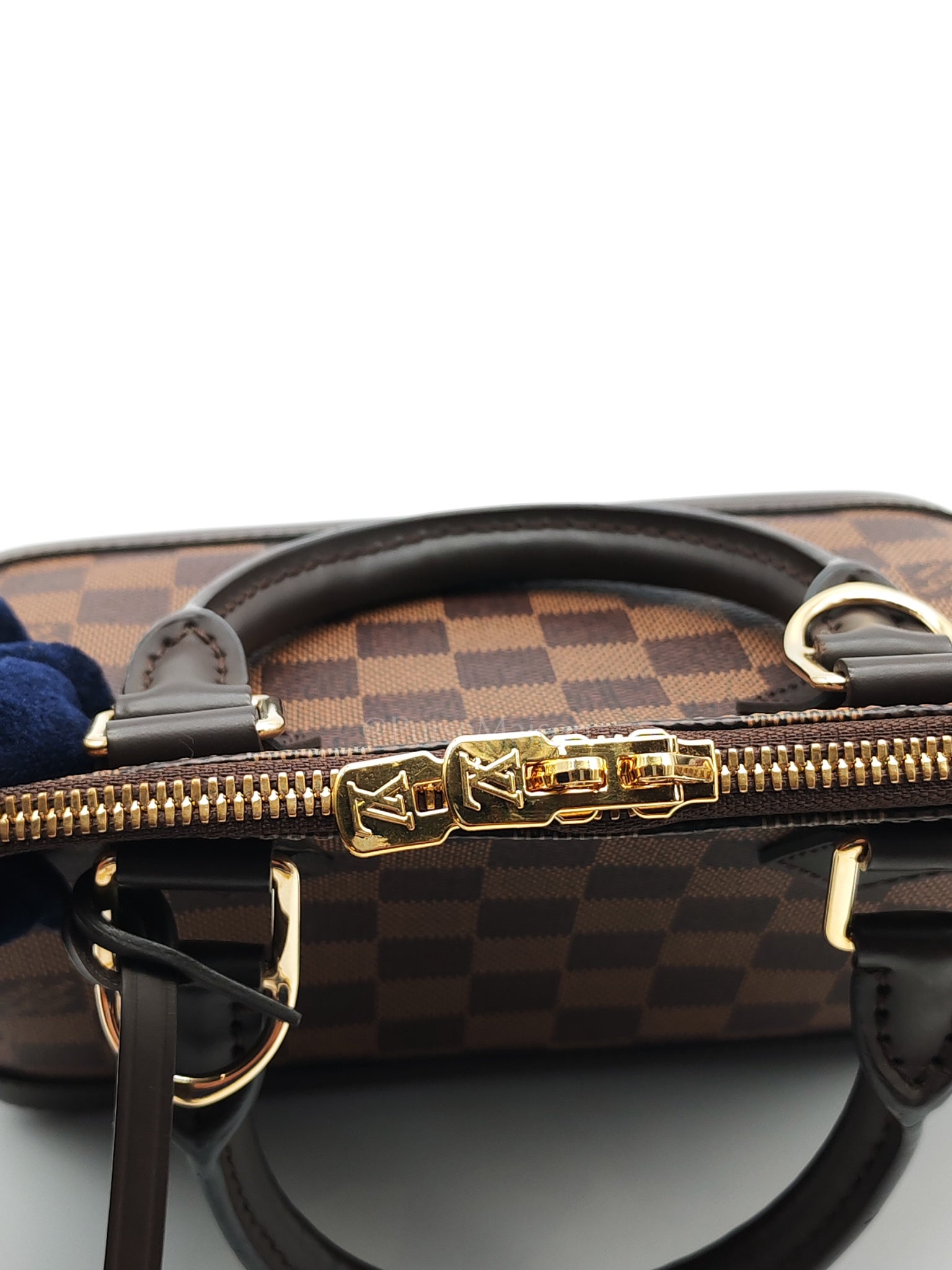 Alma BB in Damier Ebene Canvas Shoulder Bag (Date Code: AR3189) | Purse Maison Luxury Bags Shop