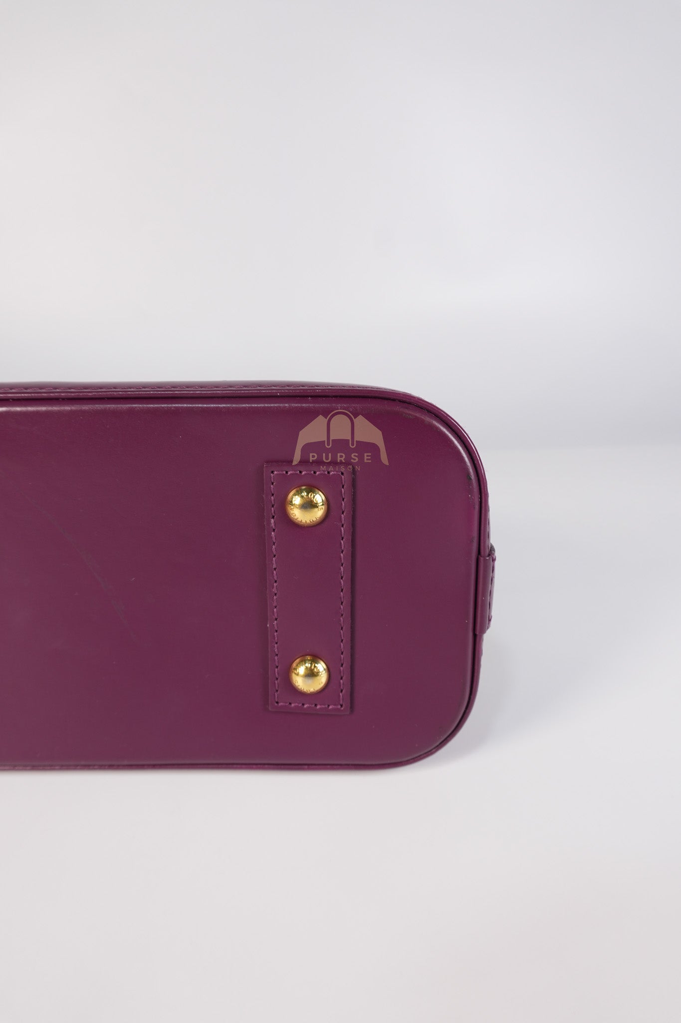 Alma BB in Magenta Monogram Canvas Totem & Gold Hardware (Date Code: FL2165) | Purse Maison Luxury Bags Shop