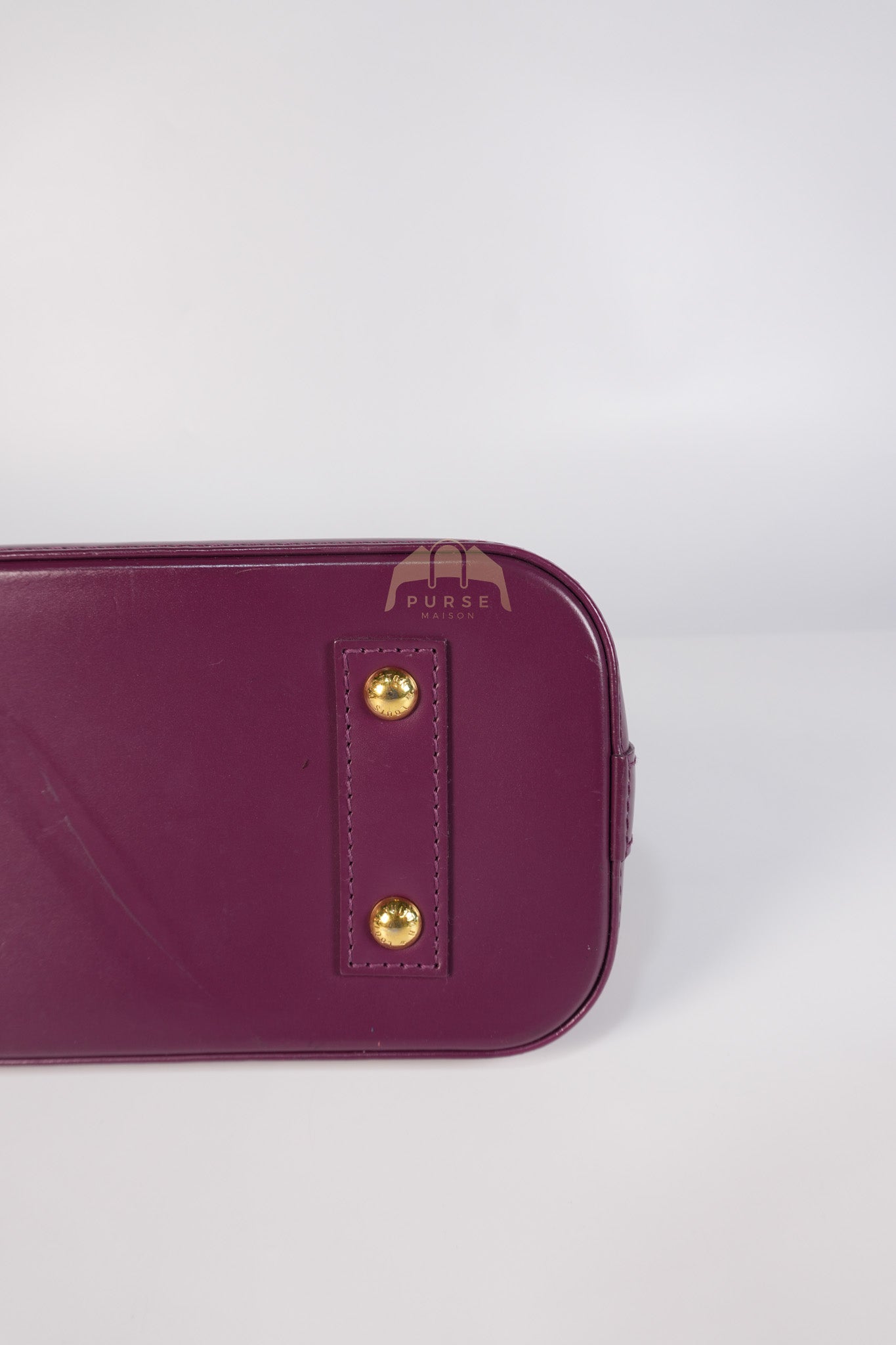 Alma BB in Magenta Monogram Canvas Totem & Gold Hardware (Date Code: FL2165) | Purse Maison Luxury Bags Shop