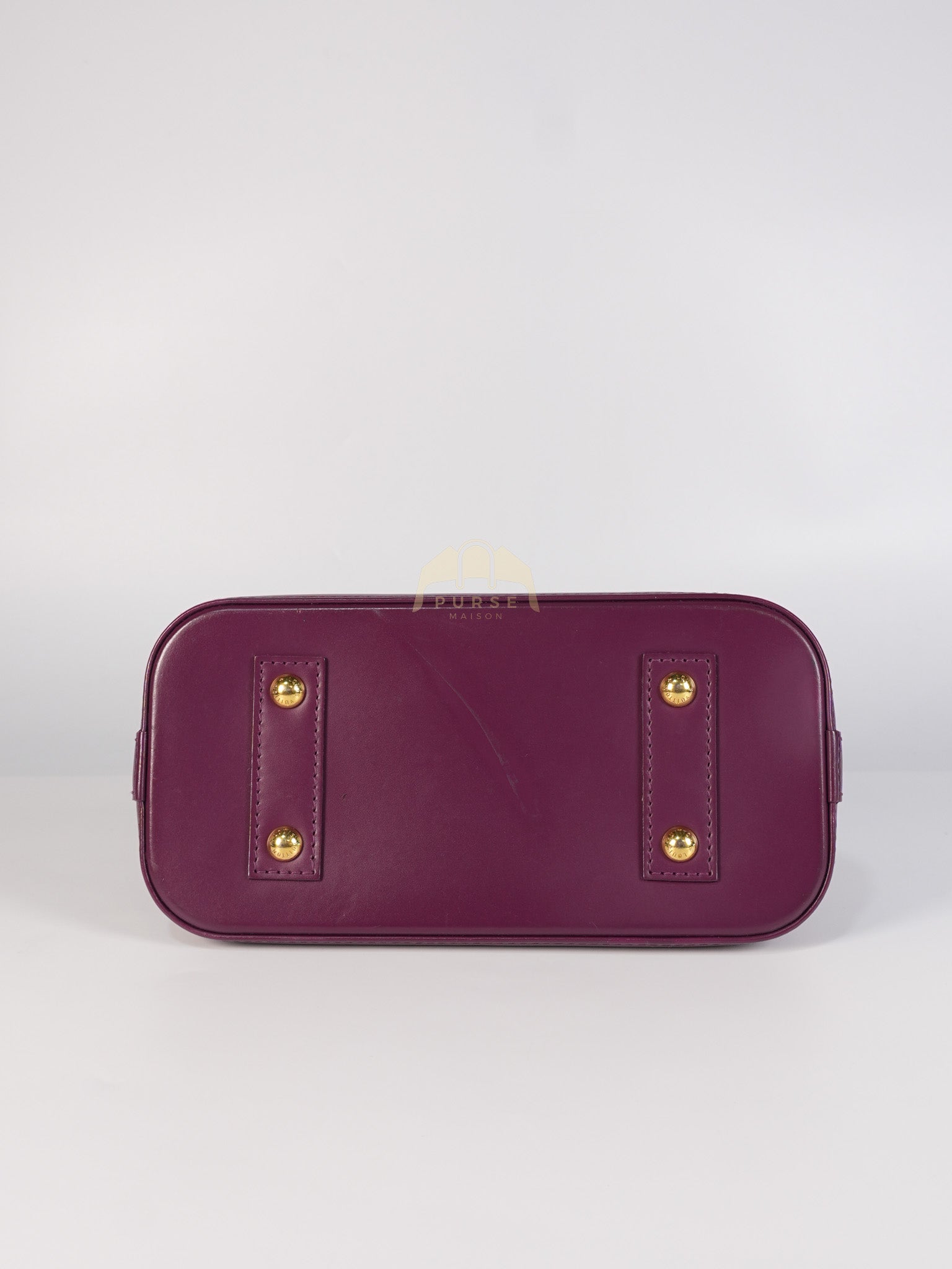 Alma BB in Magenta Monogram Canvas Totem & Gold Hardware (Date Code: FL2165) | Purse Maison Luxury Bags Shop