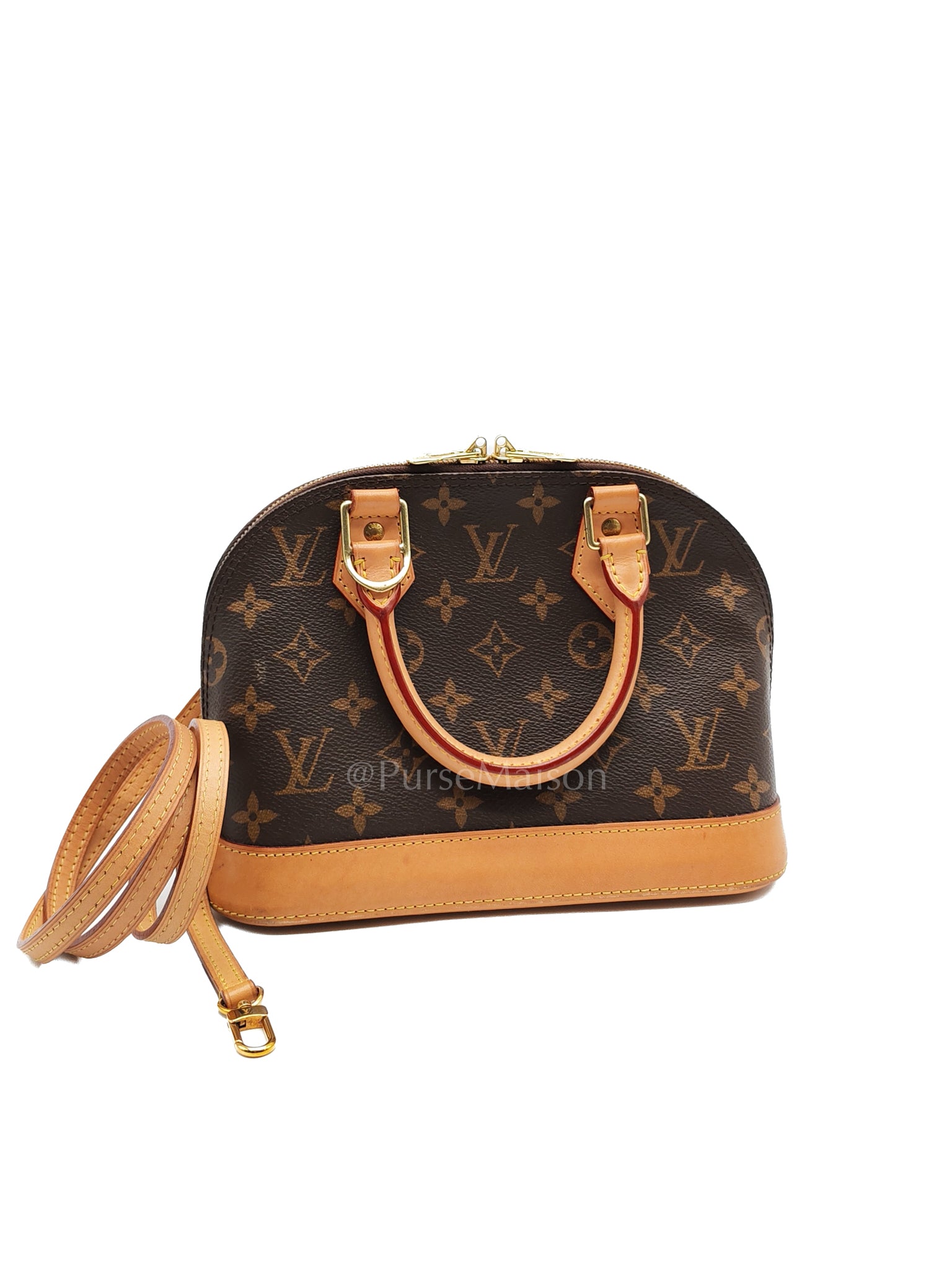 Alma BB in Monogram Canvas (Date code: FL4260) | Purse Maison Luxury Bags Shop