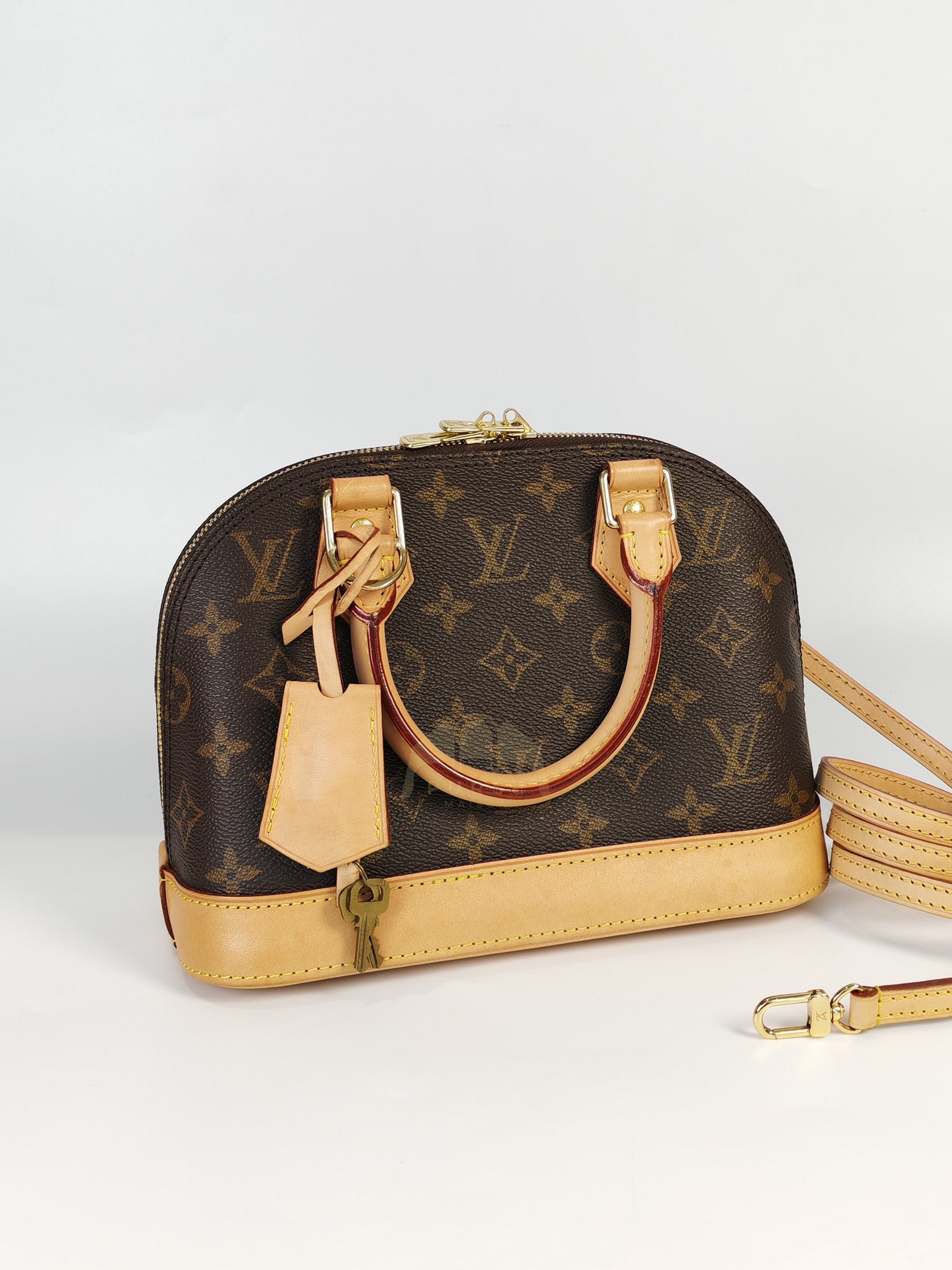 Alma BB in Monogram Canvas (Date code: Microchip) | Purse Maison Luxury Bags Shop