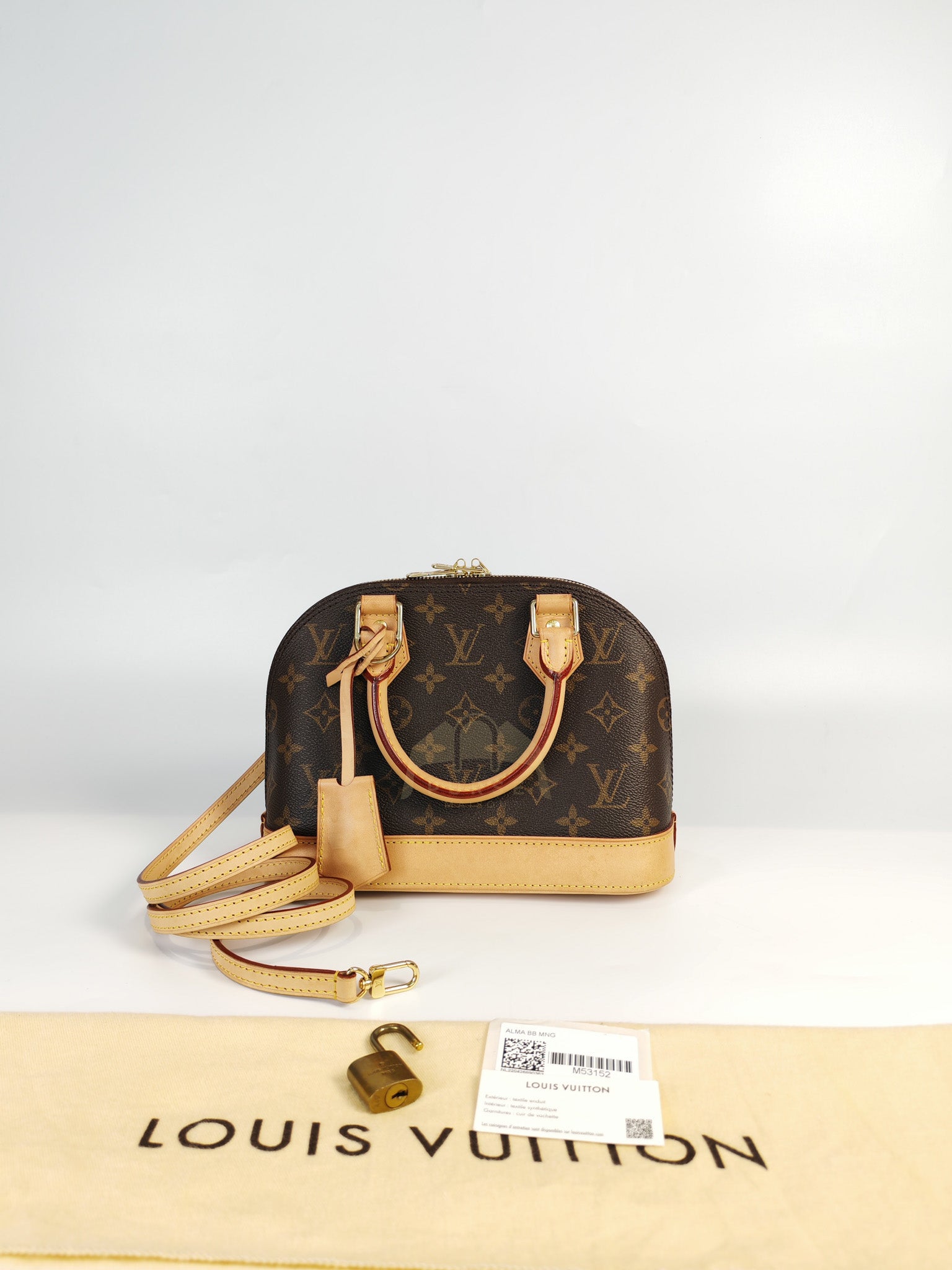 Alma BB in Monogram Canvas (Date code: Microchip) | Purse Maison Luxury Bags Shop