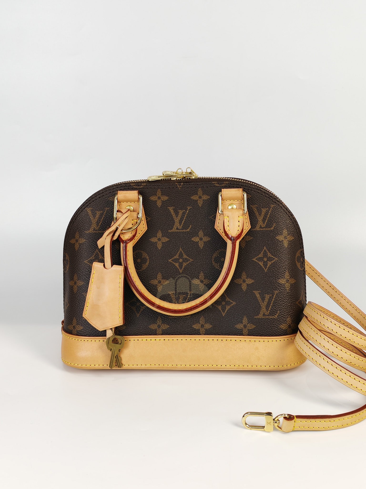 Alma BB in Monogram Canvas (Date code: Microchip) | Purse Maison Luxury Bags Shop