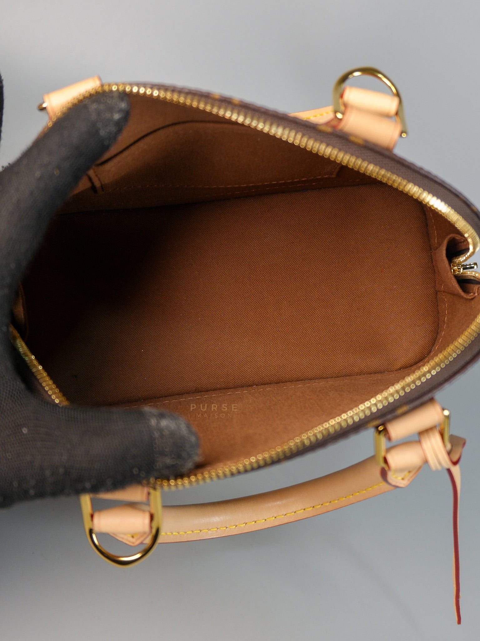 Alma BB In Monogram Canvas (Microchip) | Purse Maison Luxury Bags Shop