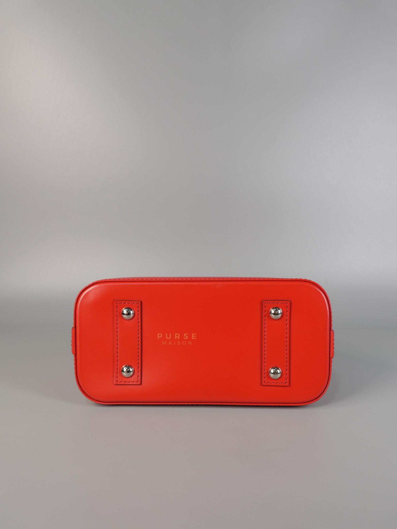 Alma BB in Red Epi Leather (Microchip) | Purse Maison Luxury Bags Shop