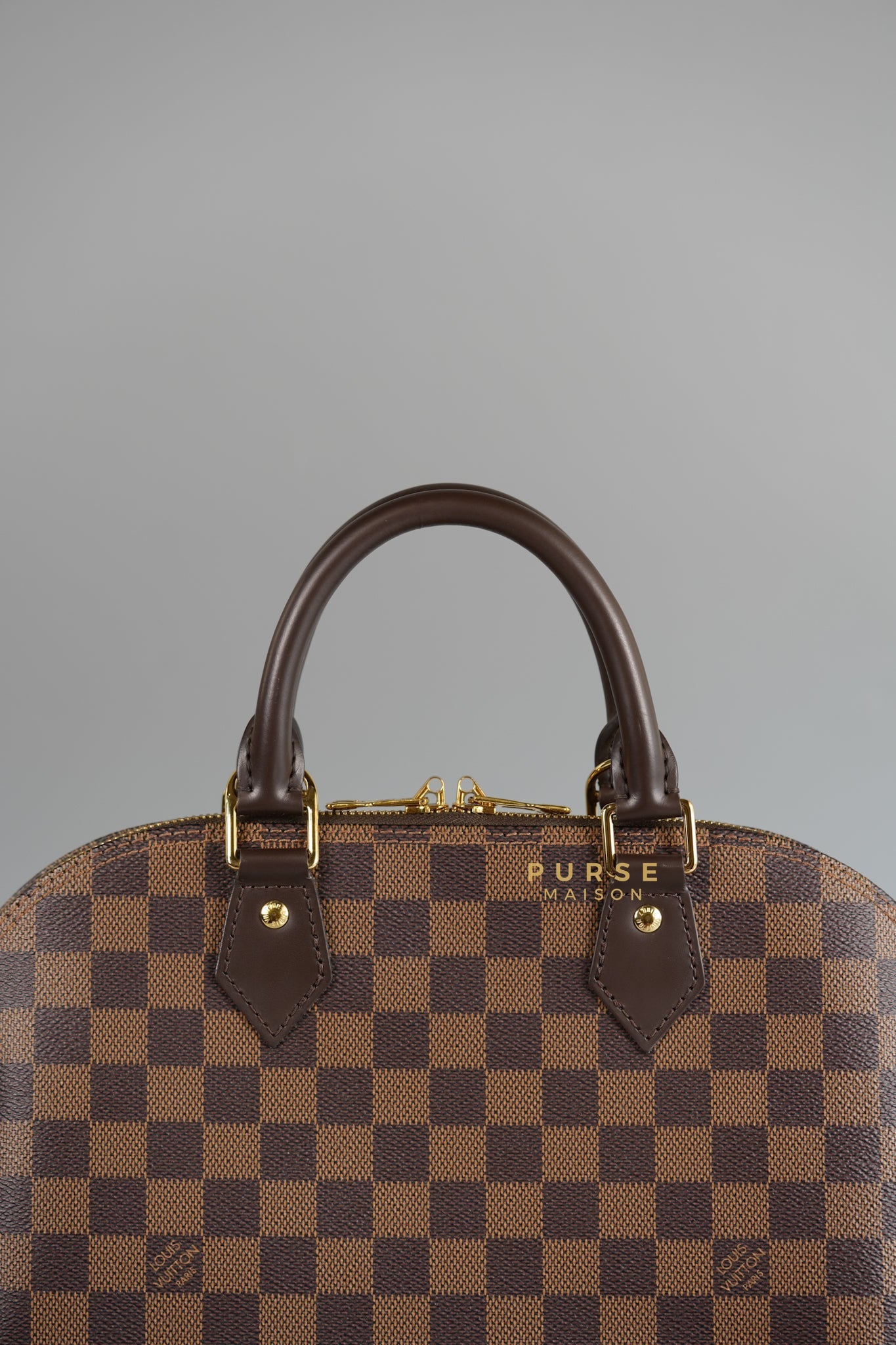 Alma PM in Damier Ebene Canvas (Microchip) | Purse Maison Luxury Bags Shop