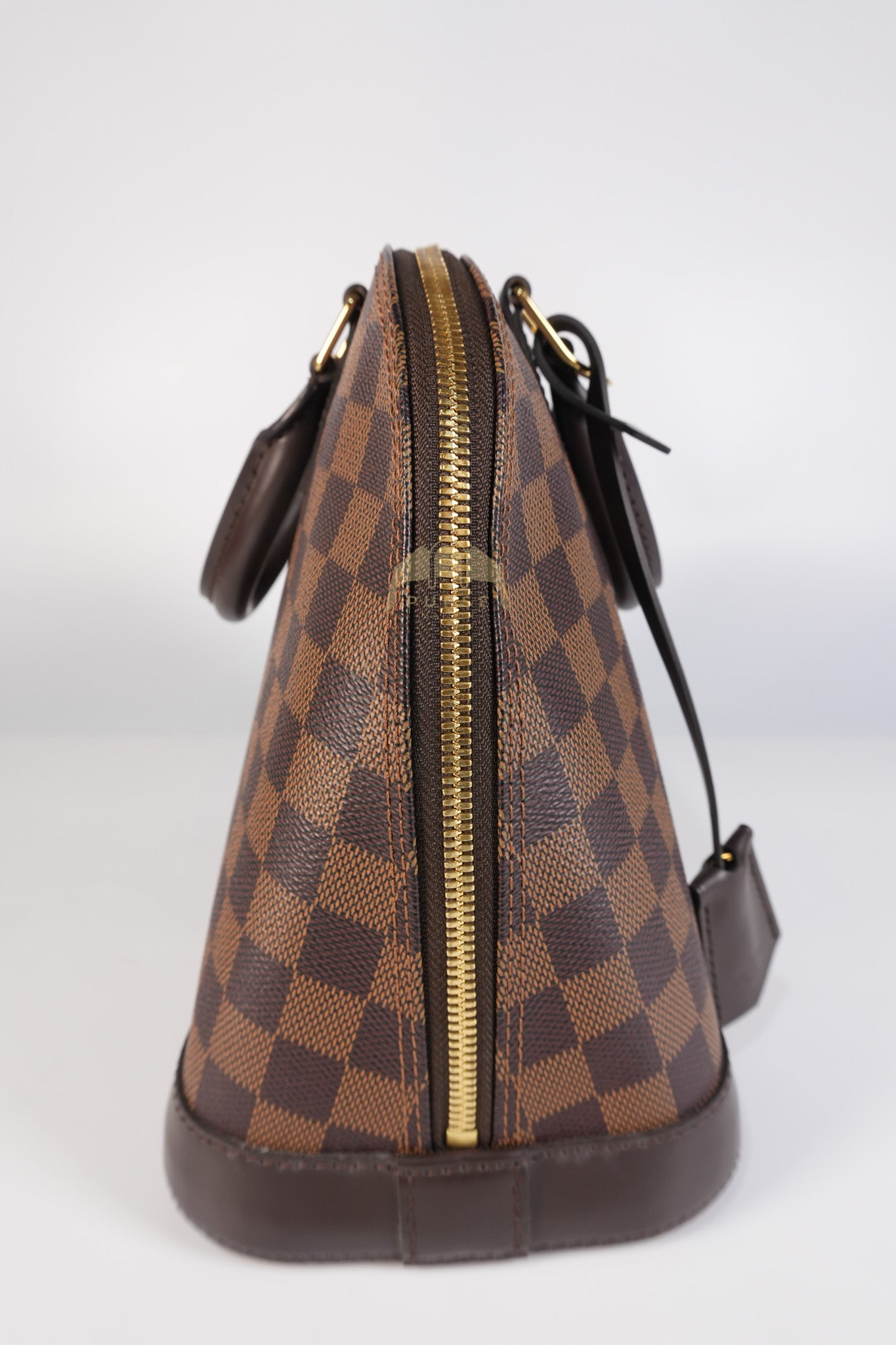 Alma PM in Damier Ebene Canvas (No Strap) (Microchip) | Purse Maison Luxury Bags Shop