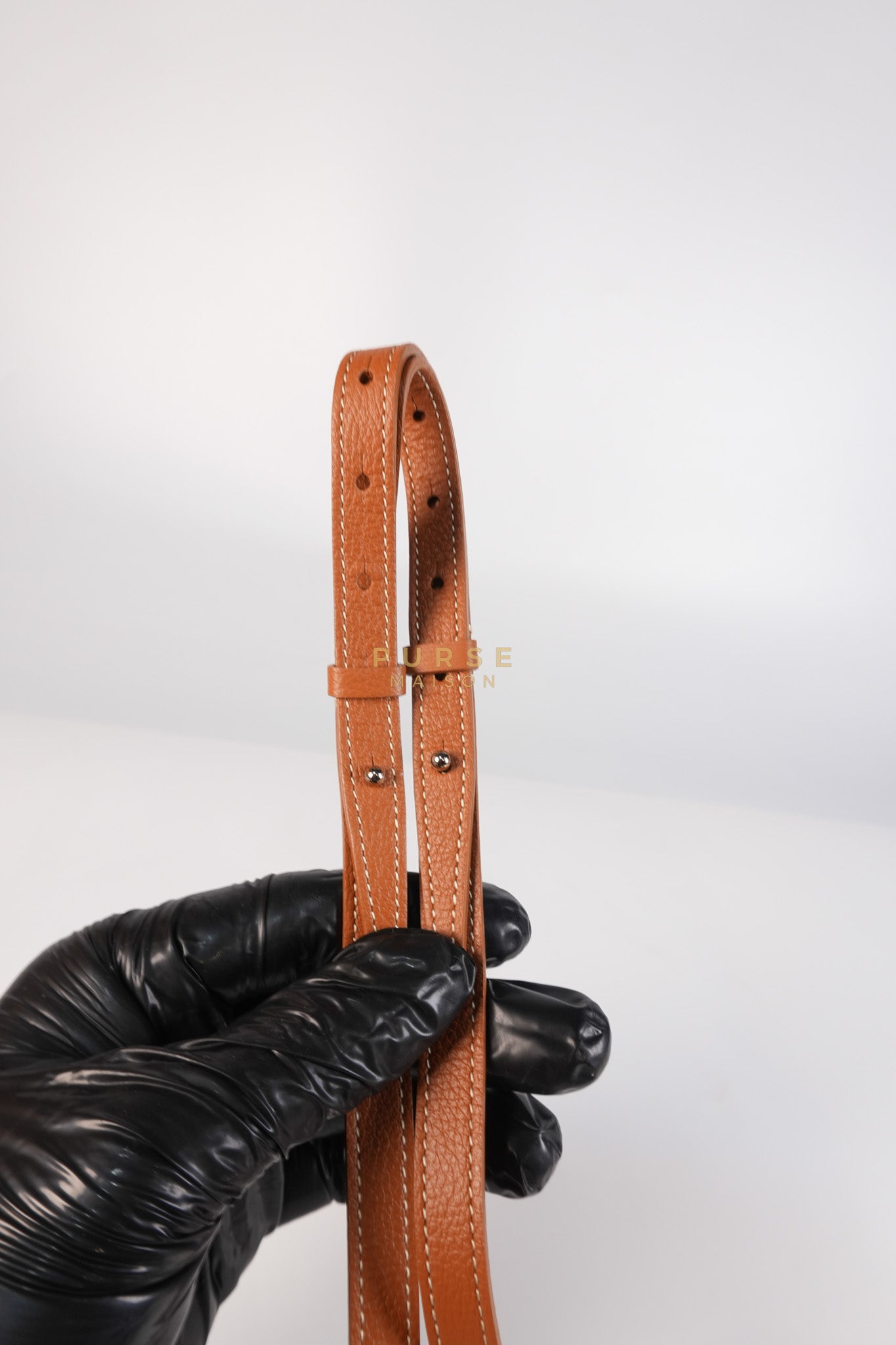 Alpin Mini Backpack in Tan Goyardine Canvas | Purse Maison Luxury Bags Shop