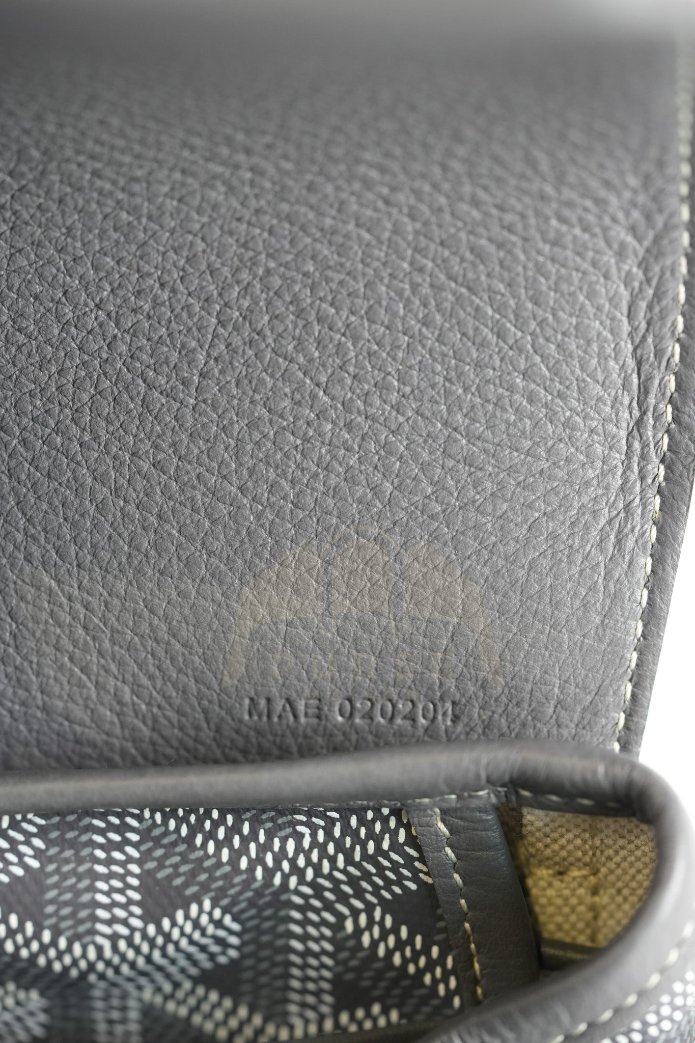 Alpin Mini Gray in Goyardine Canvas Backpack | Purse Maison Luxury Bags Shop