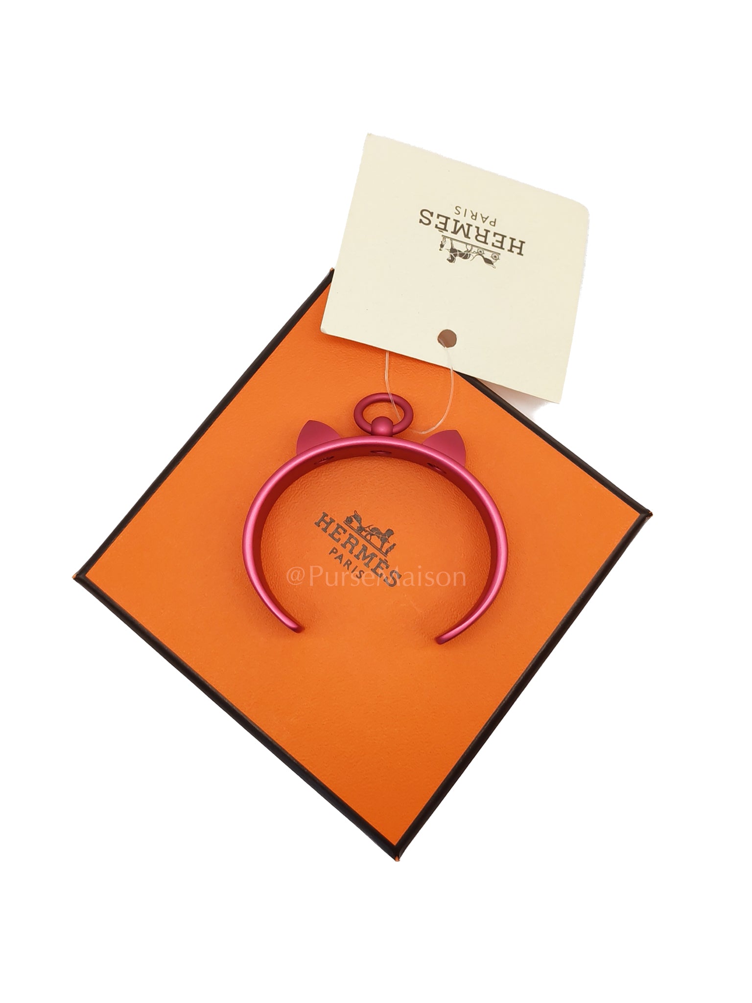 Aluminium Sunset Medor Bracelet in Rose Couture | Purse Maison Luxury Bags Shop