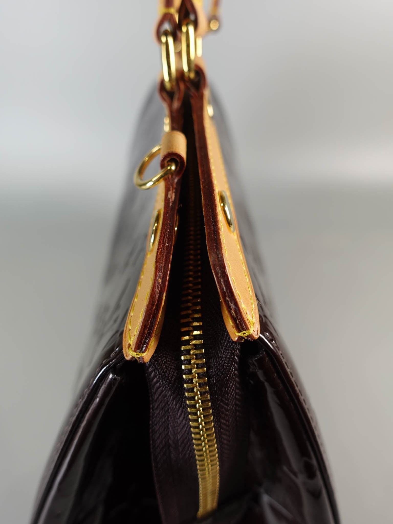 Amarente Monogram Vernis Brea MM (Date code: AA1175) | Purse Maison Luxury Bags Shop