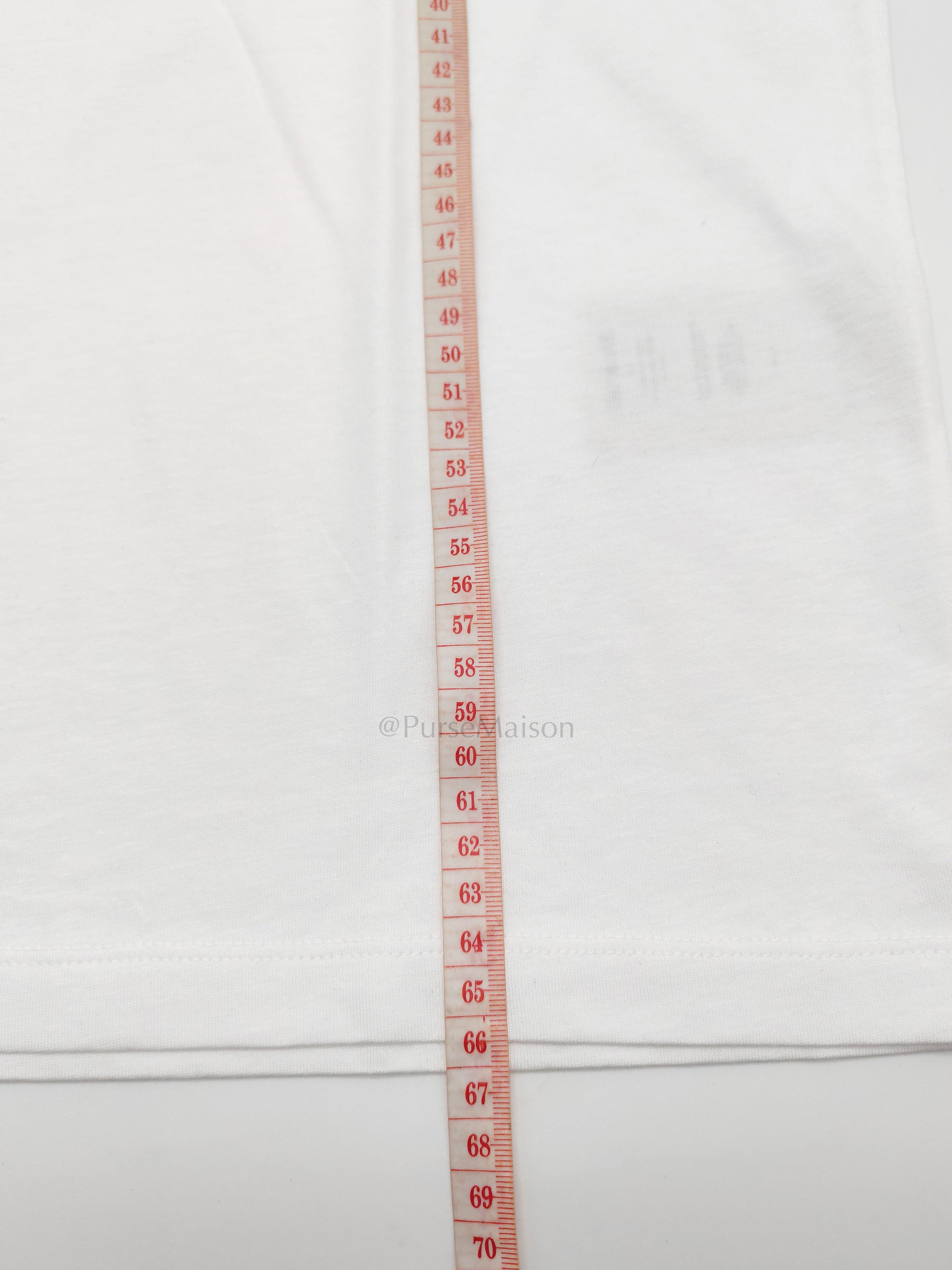 Ami De Coeur Cotton T-Shirt in White Size Medium | Purse Maison Luxury Bags Shop