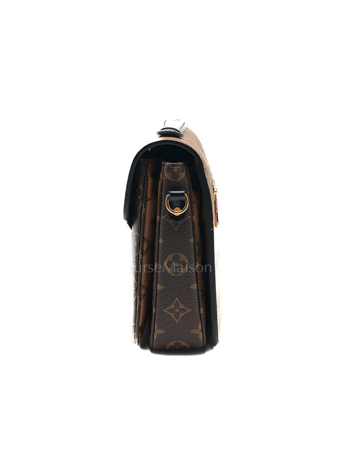 Metis in Reverse Monogram Canvas Crossbody Bag (Microchip)
