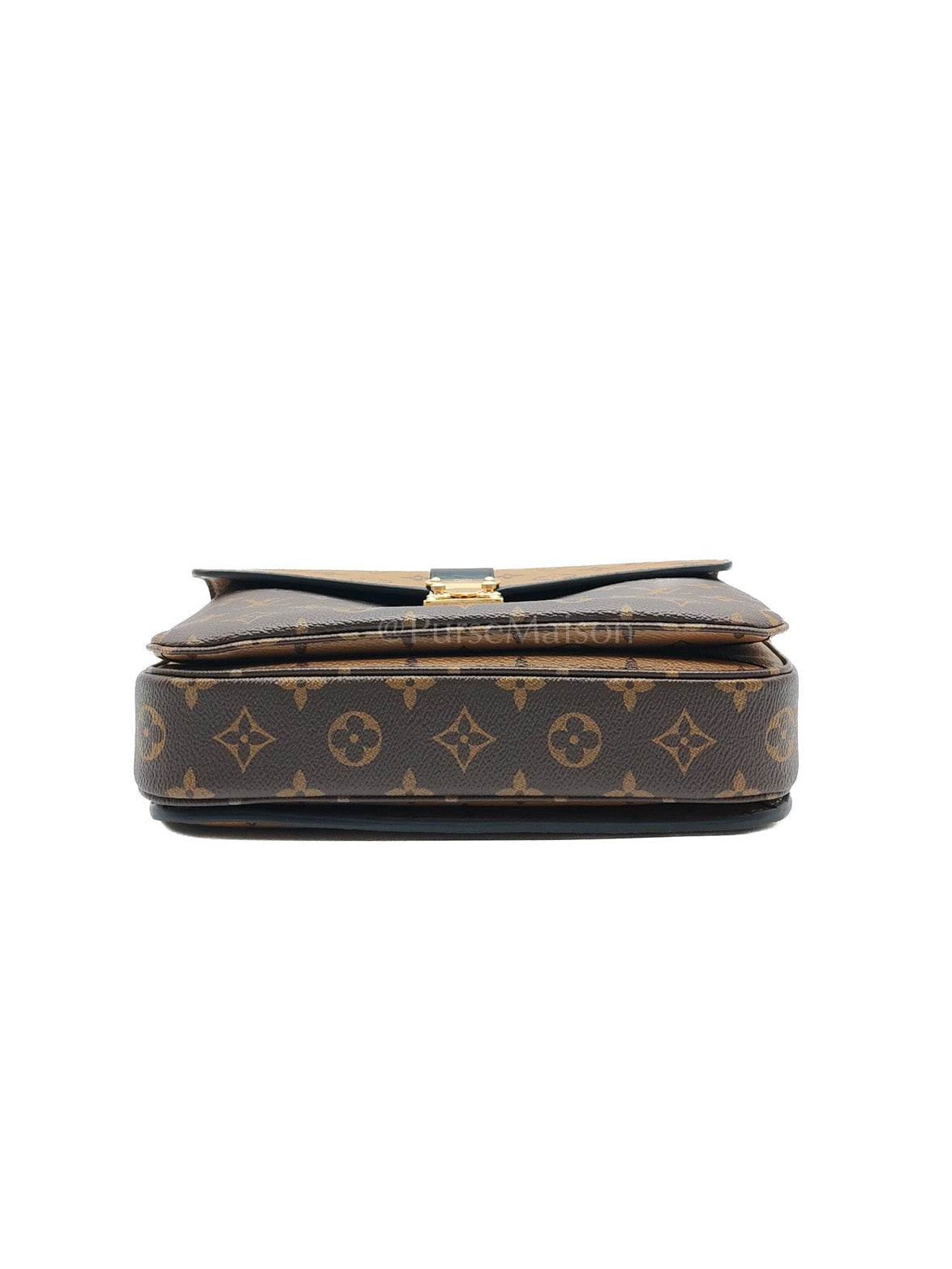 Metis in Reverse Monogram Canvas Crossbody Bag (Microchip)