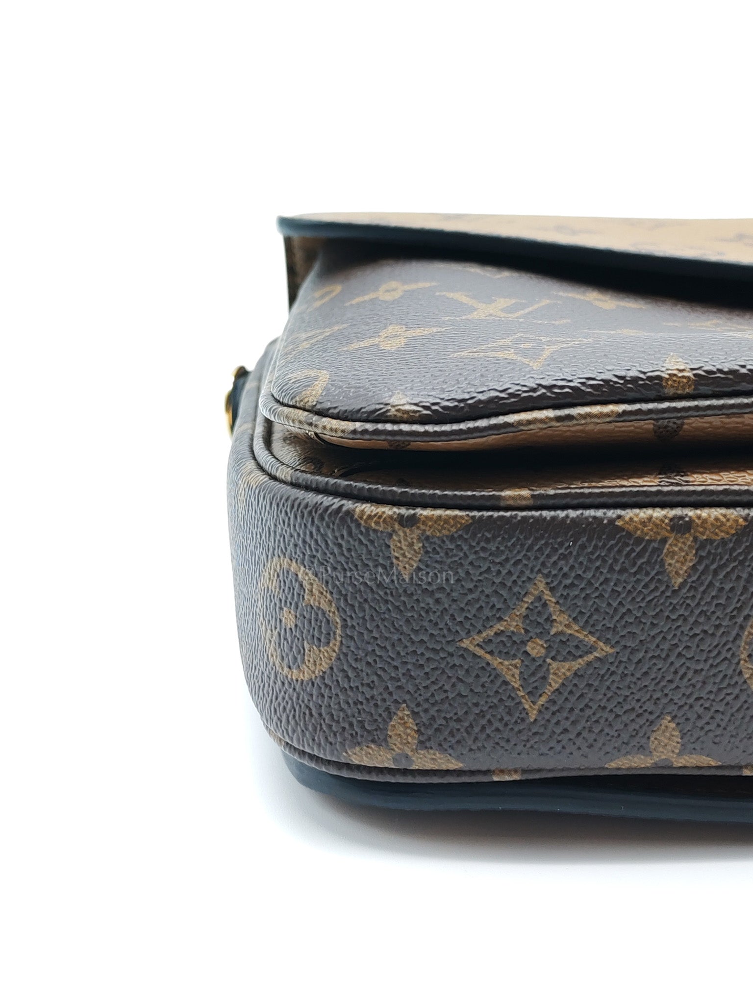 Metis in Reverse Monogram Canvas Crossbody Bag (Microchip)