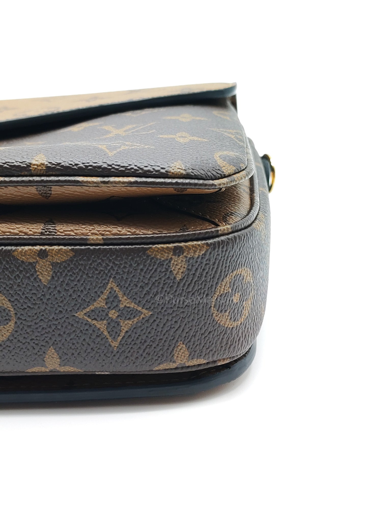 Metis in Reverse Monogram Canvas Crossbody Bag (Microchip)